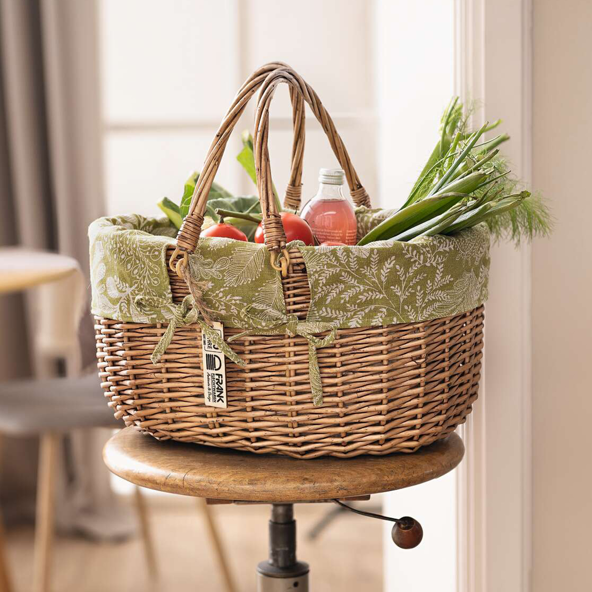SB-Korb "Blätterranken"  im Frank Flechtwaren Online Shop kaufen