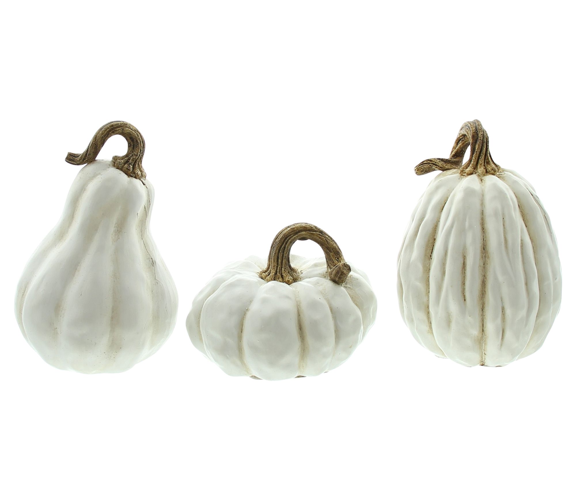 Kürbis "White", 3er Set im Frank Flechtwaren Online Shop für Herbst kaufen Kürbis "White", 3er Set im Frank Flechtwaren Online Shop für Herbst kaufen