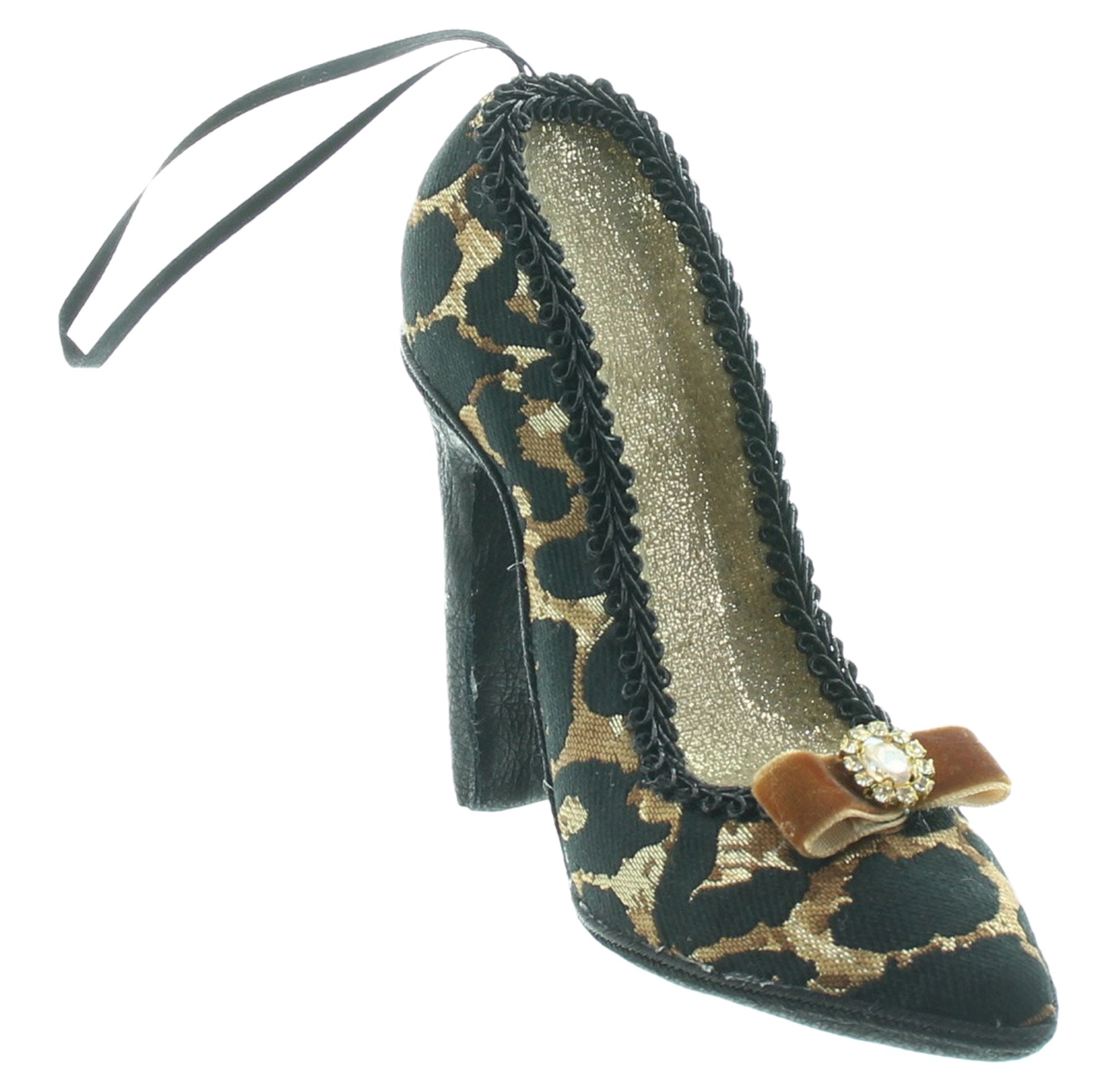 Deko-Hänger "Leo-High Heel"  im Frank Flechtwaren Online Shop für Animal Print kaufen