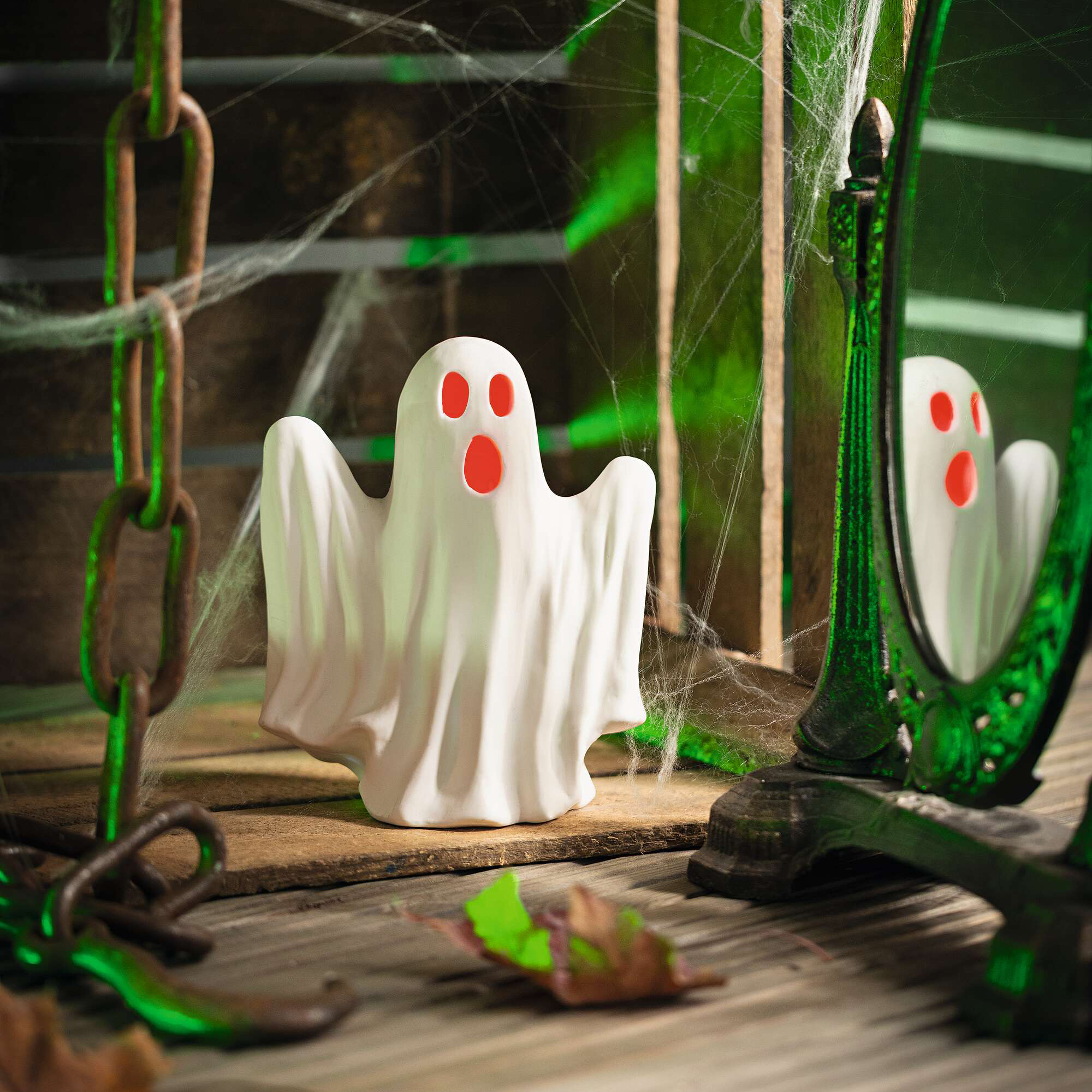 LED-Gespenst "Halloween"  im Frank Flechtwaren Online Shop kaufen