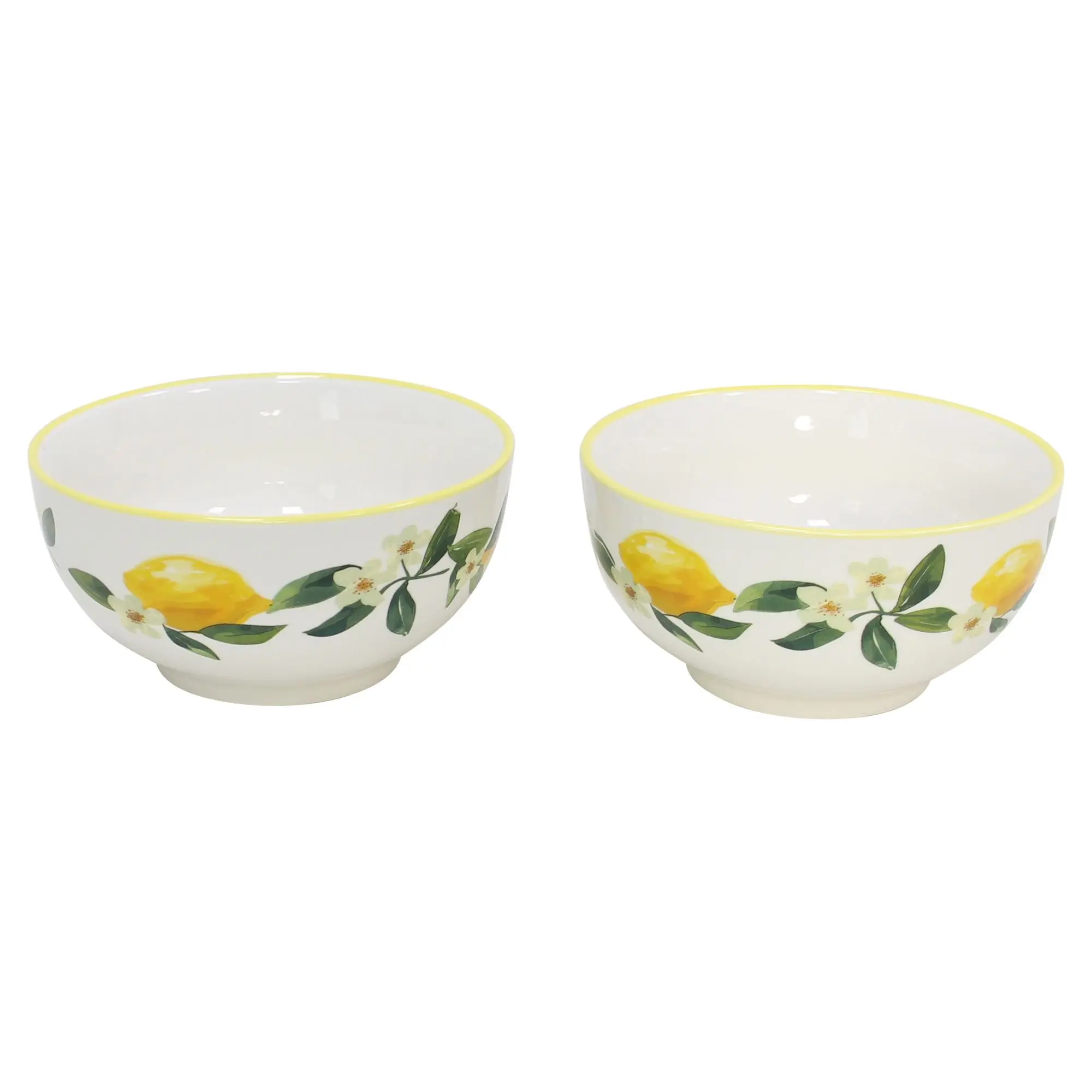 Schüssel "Summer Feeling", 2er Set  im Frank Flechtwaren Online Shop für Lemon Sorbet kaufen