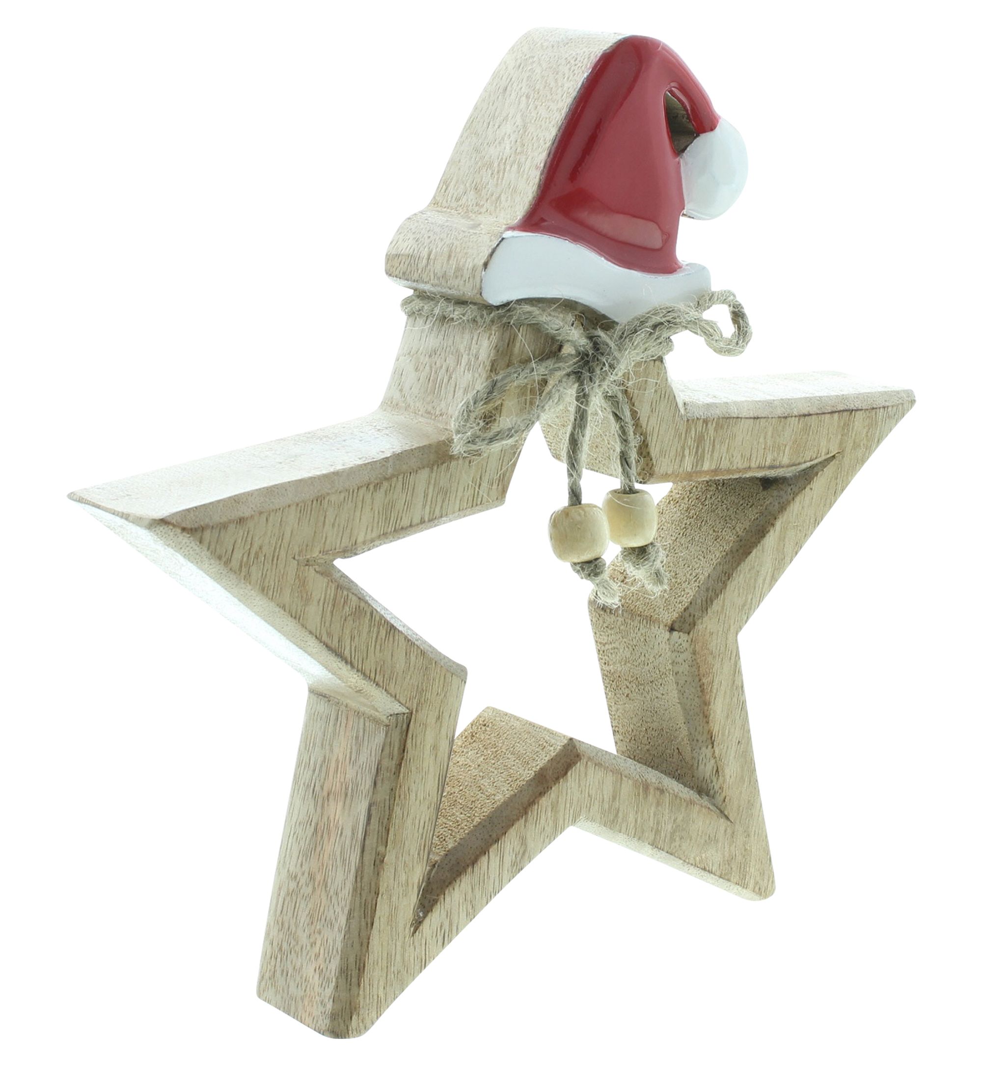 Stern "Zipfelmütze"  im Frank Flechtwaren Online Shop für Weihnachten kaufen