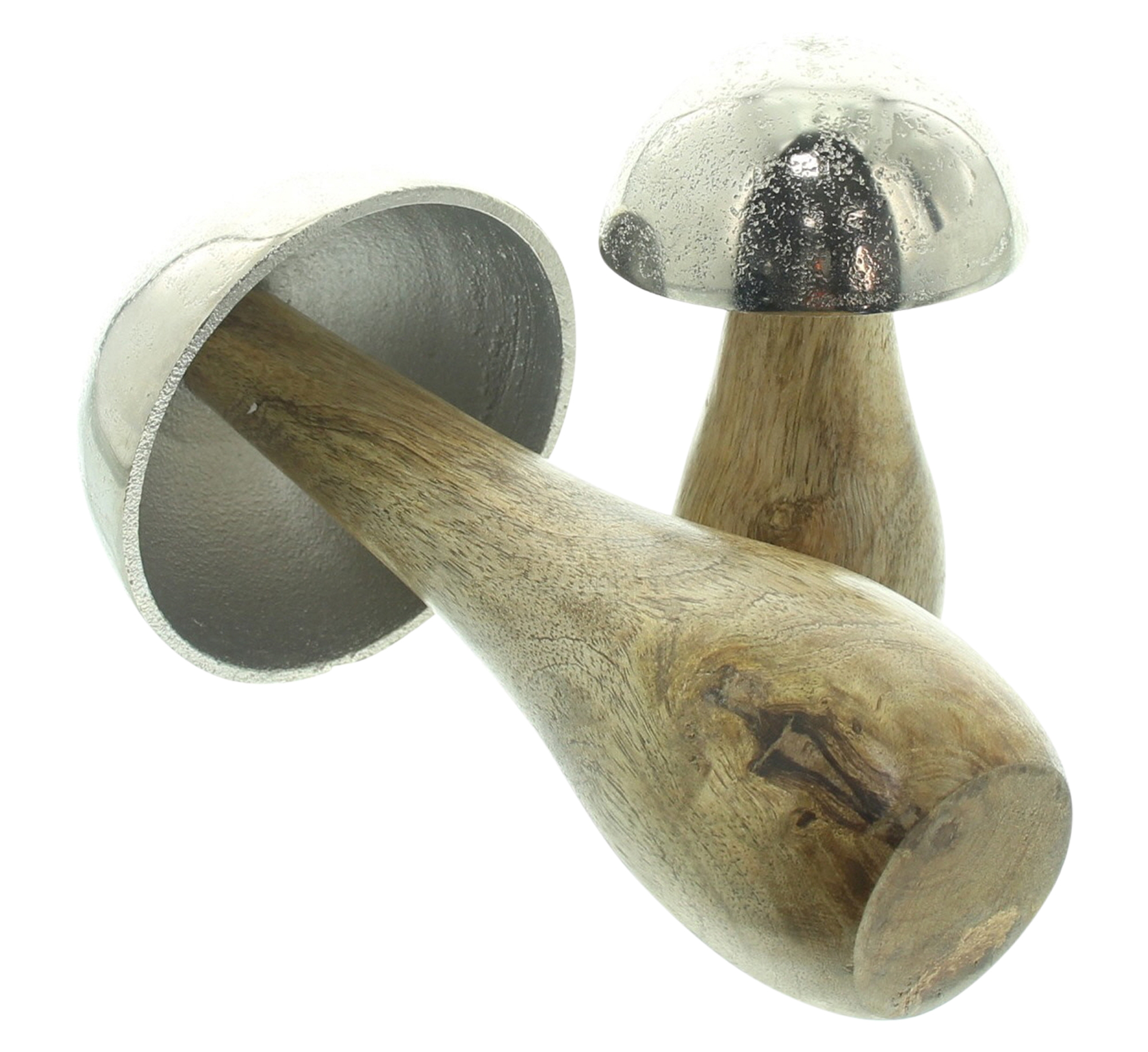 Pilz "Mangoholz", 2er Set  im Frank Flechtwaren Online Shop für Gerade eingetroffen kaufen