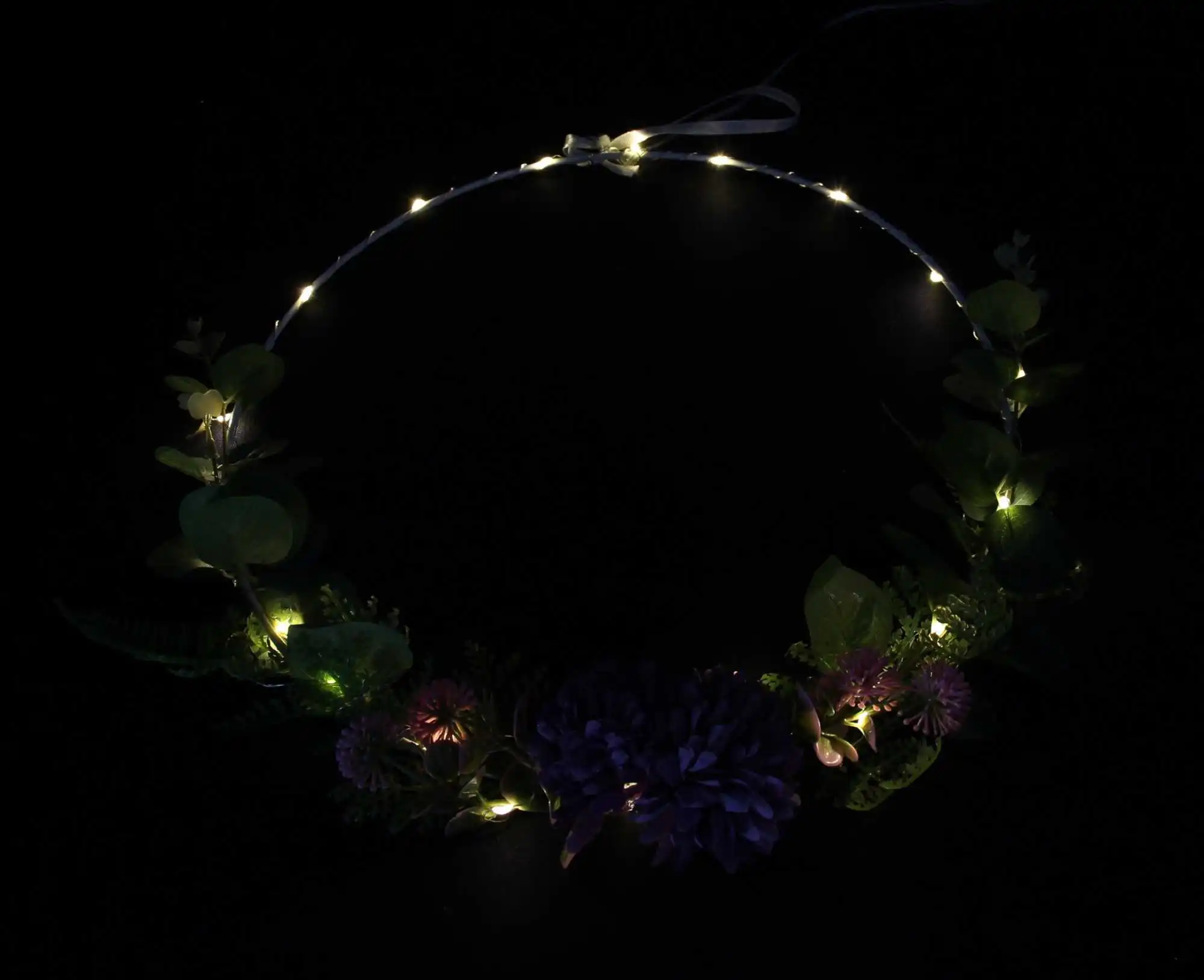 LED-Ring "Blumen" im Frank Flechtwaren Online Shop für Ostern kaufen LED-Ring "Blumen" im Frank Flechtwaren Online Shop für Ostern kaufen