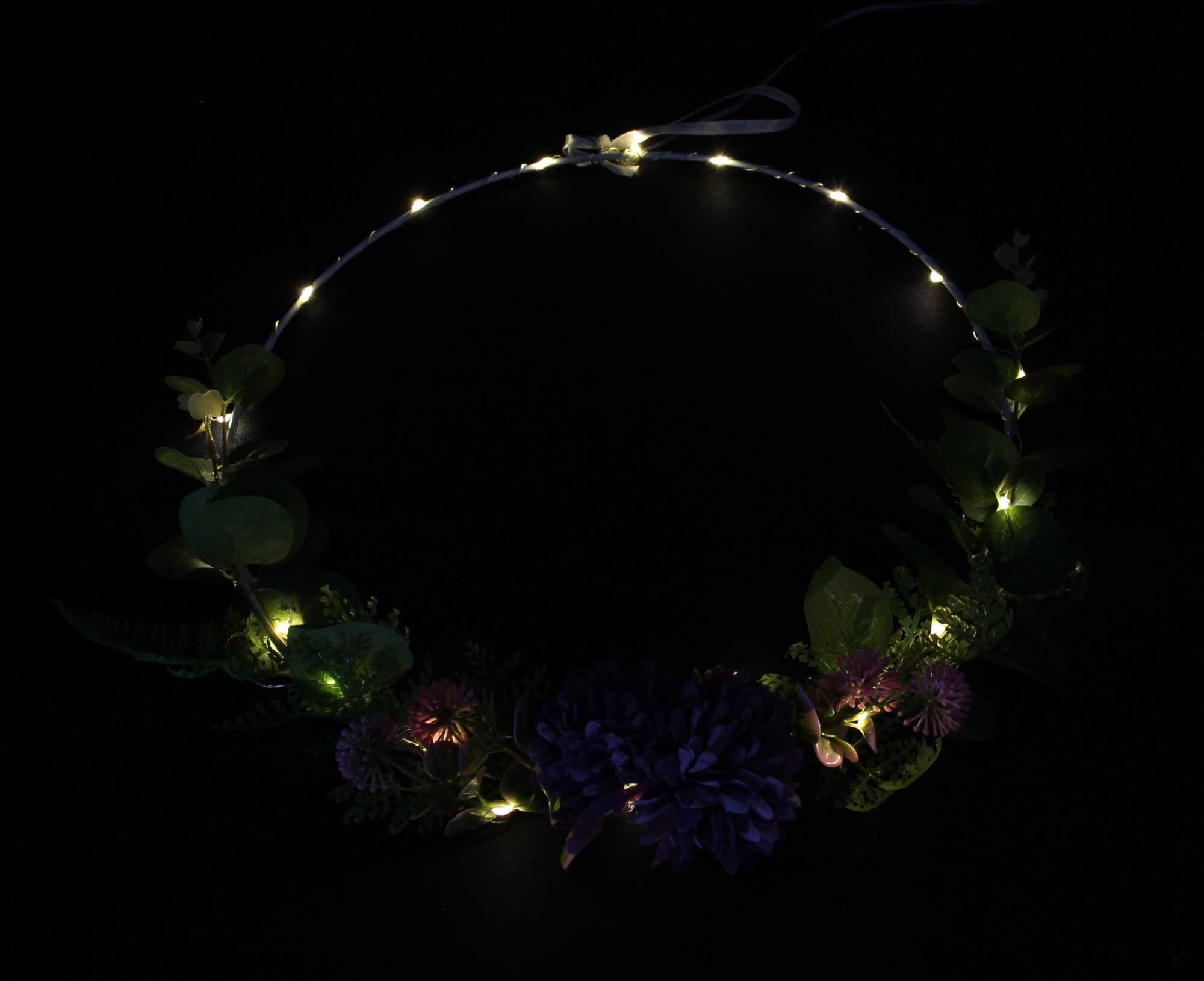LED-Ring "Blumen" im Frank Flechtwaren Online Shop für Ostern kaufen LED-Ring "Blumen" im Frank Flechtwaren Online Shop für Ostern kaufen
