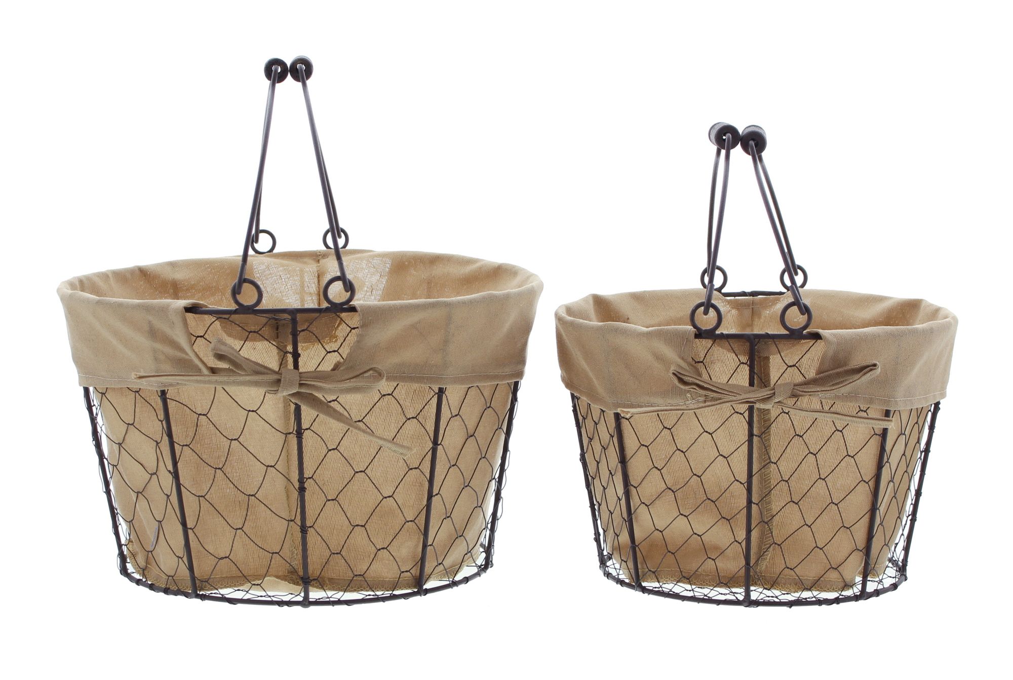 SB-Drahtkorb, 2er Set im Frank Flechtwaren Online Shop für Ostern kaufen SB-Drahtkorb, 2er Set im Frank Flechtwaren Online Shop für Ostern kaufen