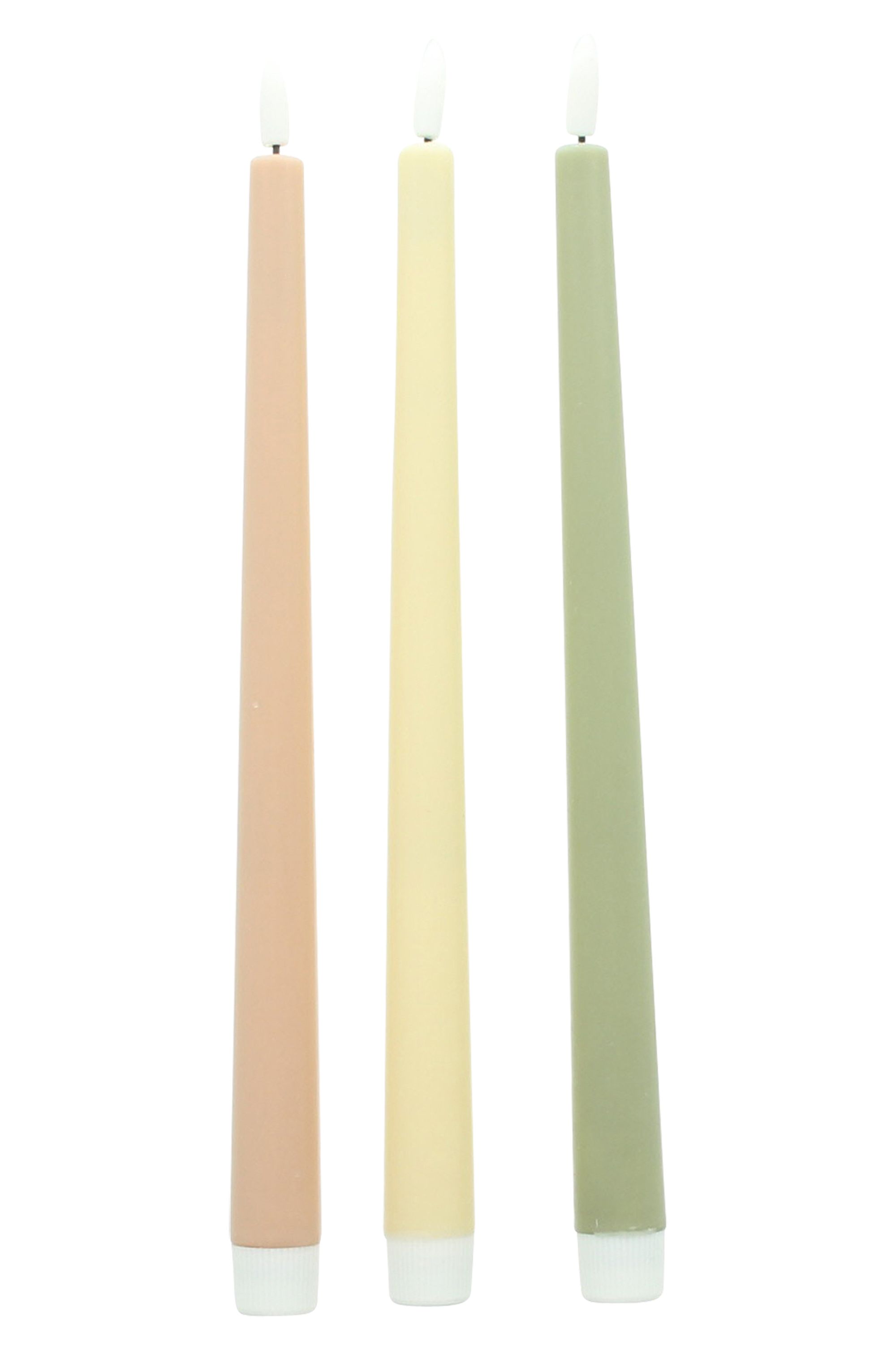LED-Stabkerze "Harmonie", 3er Set im Frank Flechtwaren Online Shop für Ostern kaufen LED-Stabkerze "Harmonie", 3er Set im Frank Flechtwaren Online Shop für Ostern kaufen