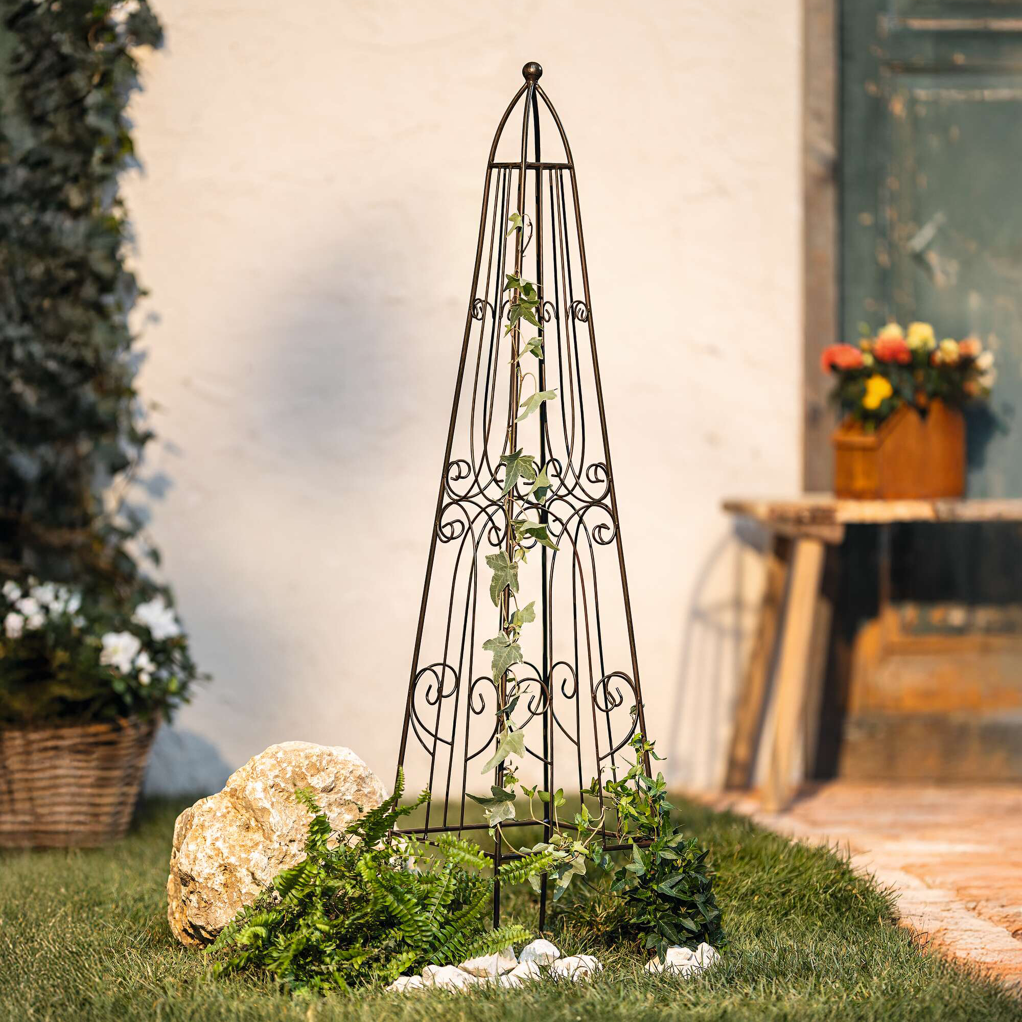 Rankturm "Romance"  im Frank Flechtwaren Online Shop kaufen
