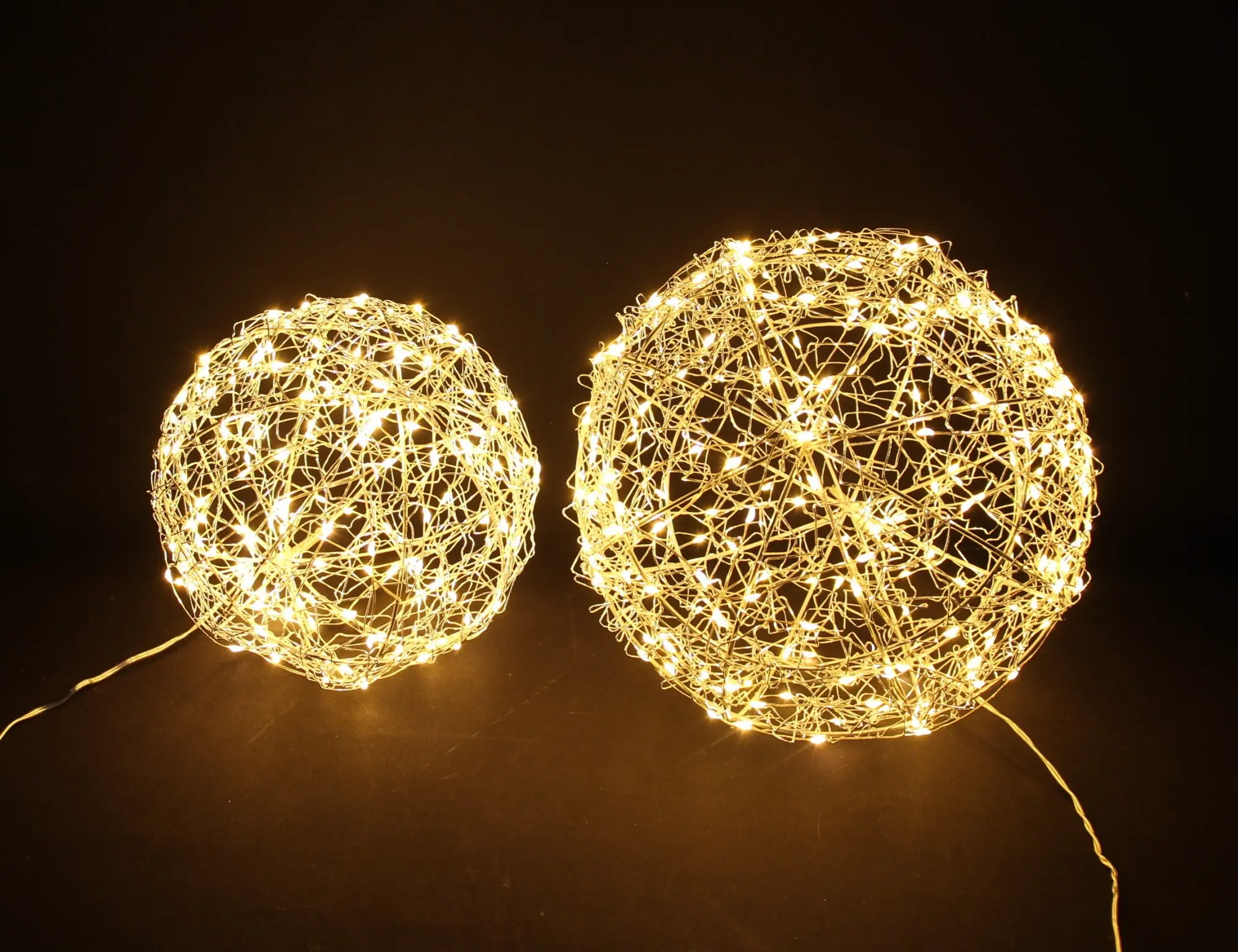 LED-Kugel "Glow", 2er Set  im Frank Flechtwaren Online Shop für Gerade eingetroffen kaufen