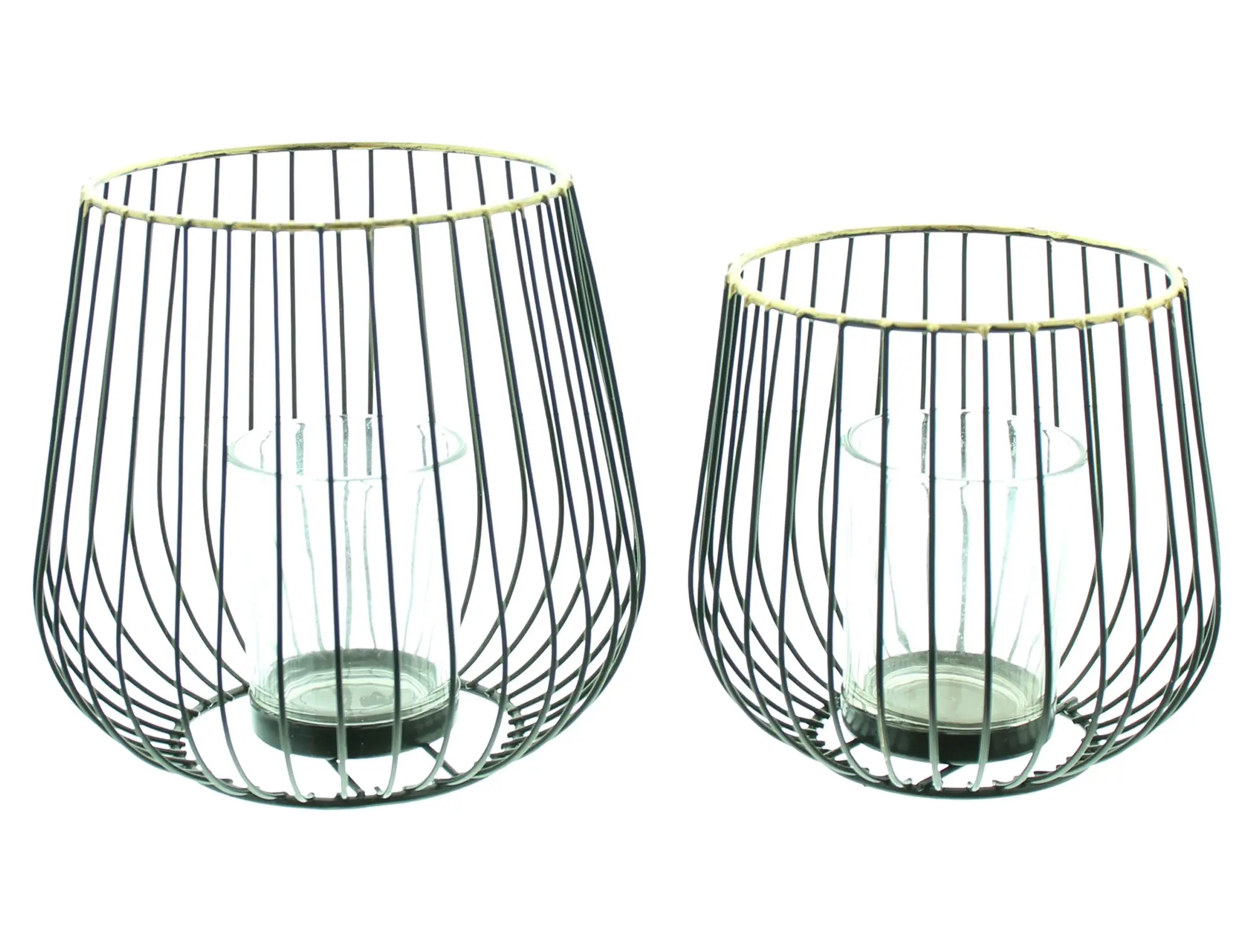 Windlicht "Modern", 2er Set  im Frank Flechtwaren Online Shop für Ostern kaufen