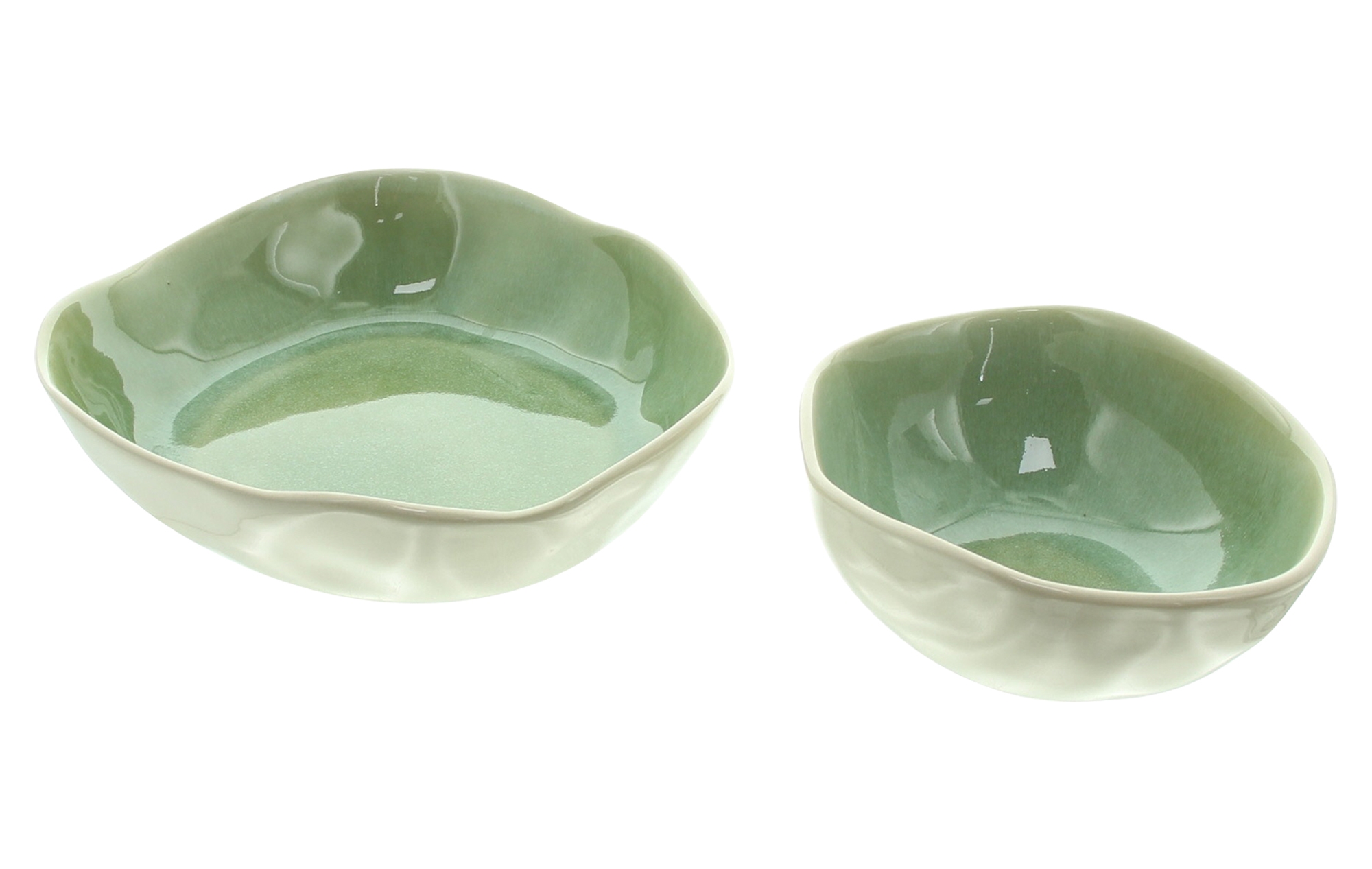 Schüssel "Organic", 2er Set  im Frank Flechtwaren Online Shop für Küche kaufen