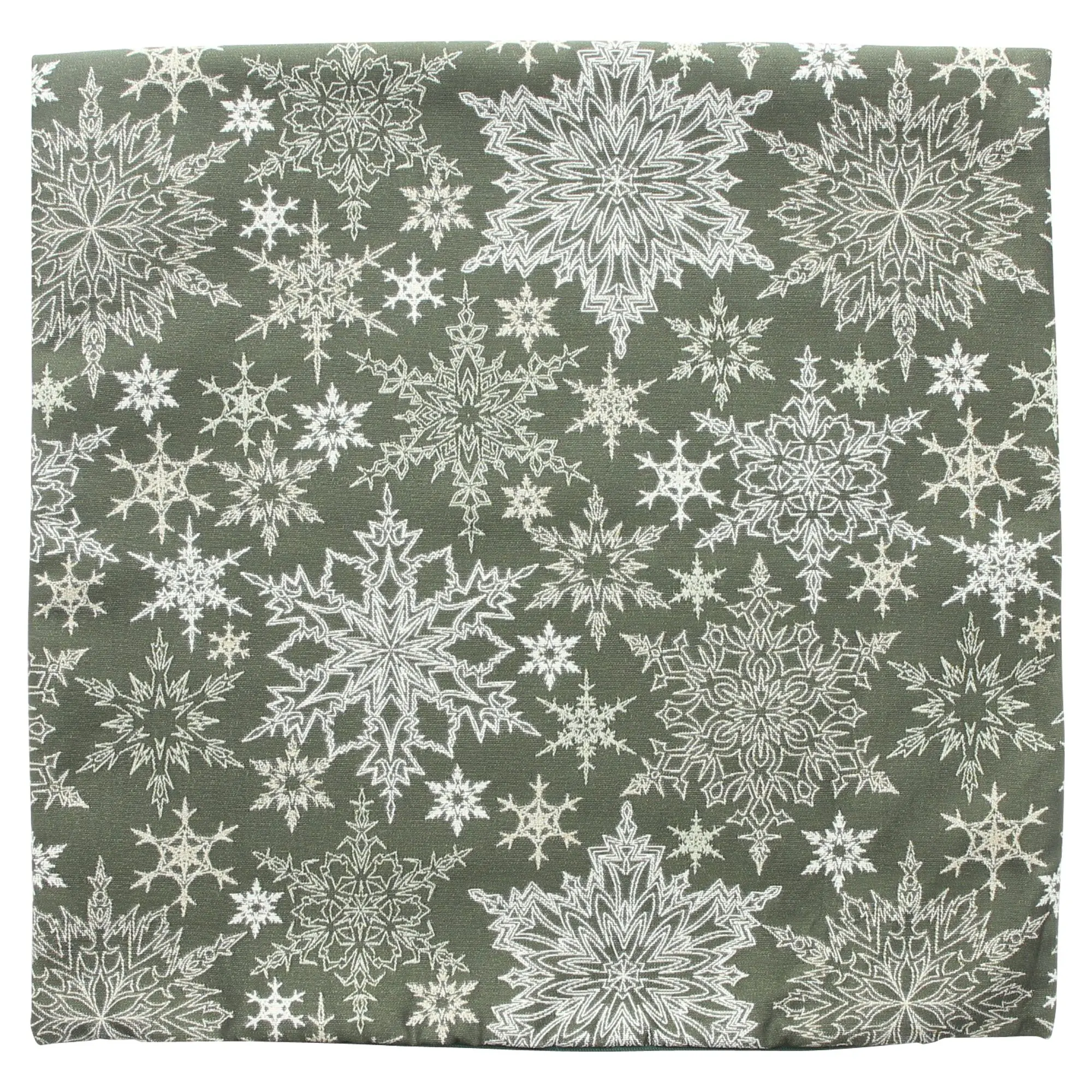 Kissenhülle "Schneeflockenzierde"  im Frank Flechtwaren Online Shop für Weihnachtliche Kissen &amp; Kissenhüllen kaufen