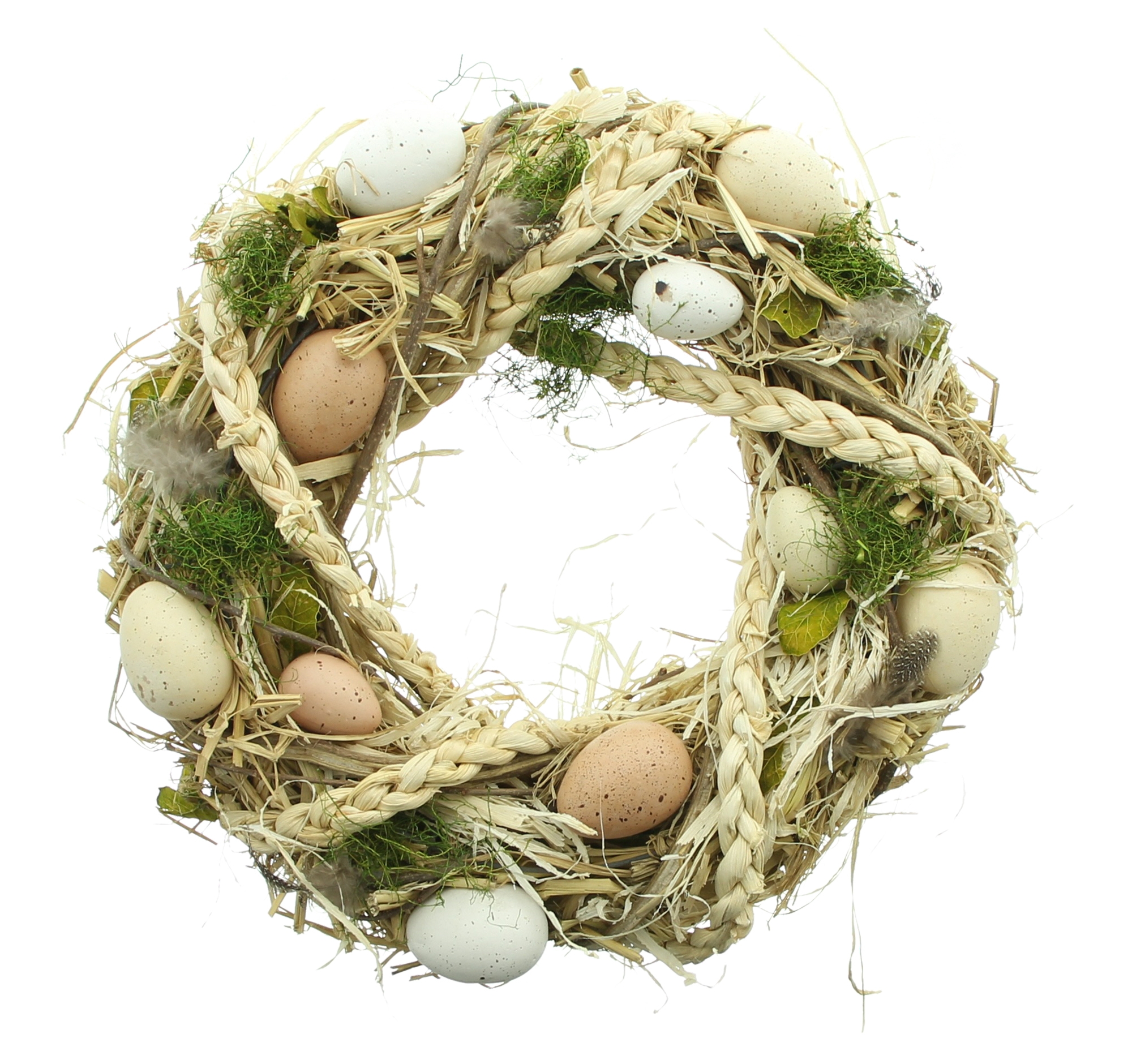 Kranz "Natur"  im Frank Flechtwaren Online Shop für Ostern kaufen