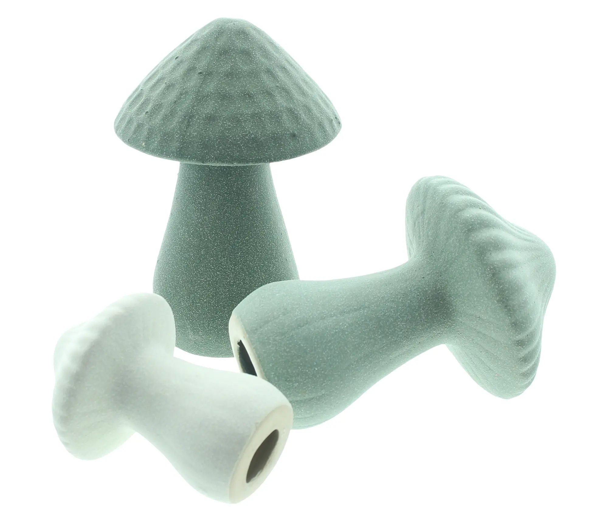 Pilz "Grün", 3er Set  im Frank Flechtwaren Online Shop für Titelserie Herbst/Winter kaufen