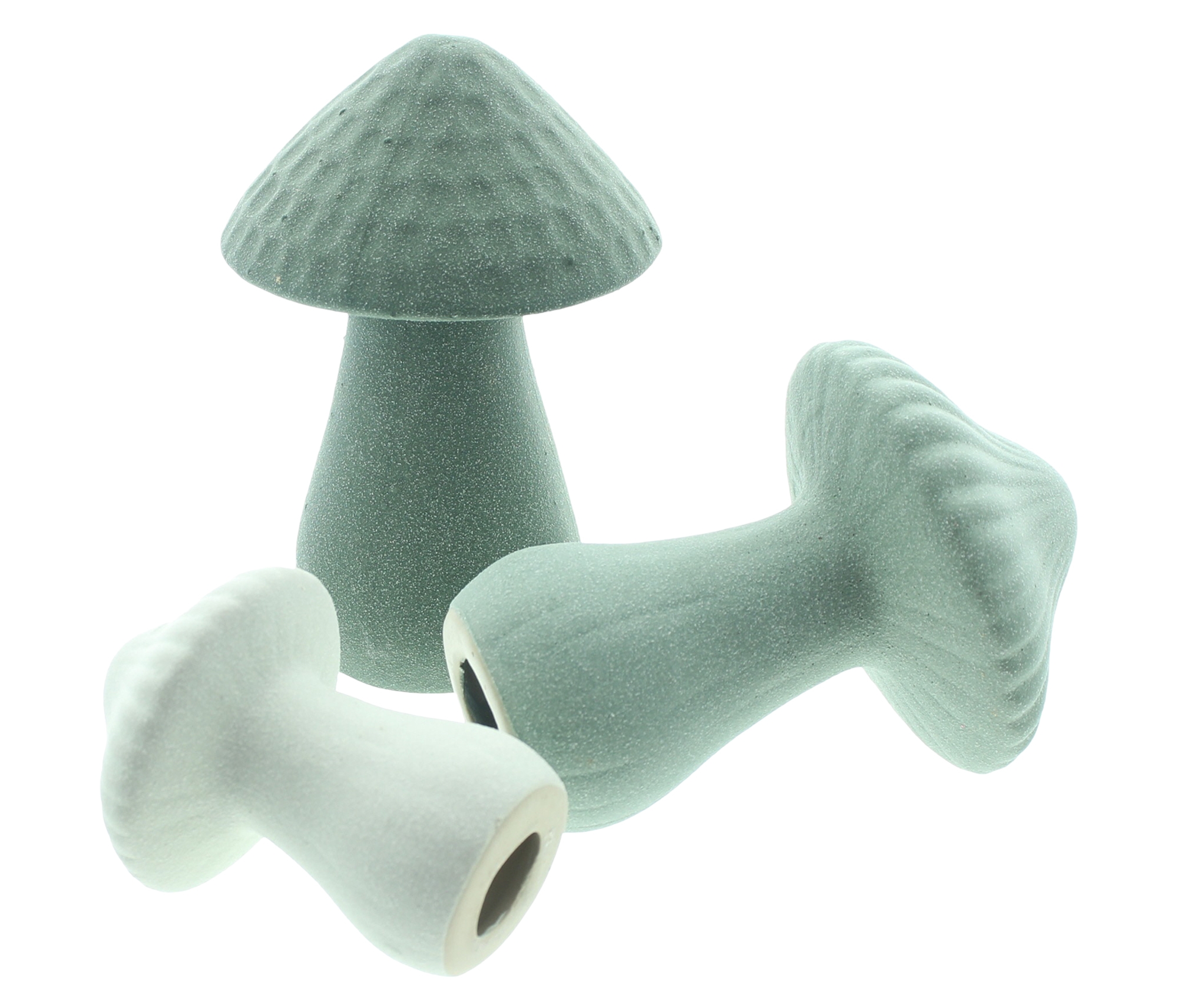 Pilz "Grün", 3er Set  im Frank Flechtwaren Online Shop für Weihnachten kaufen