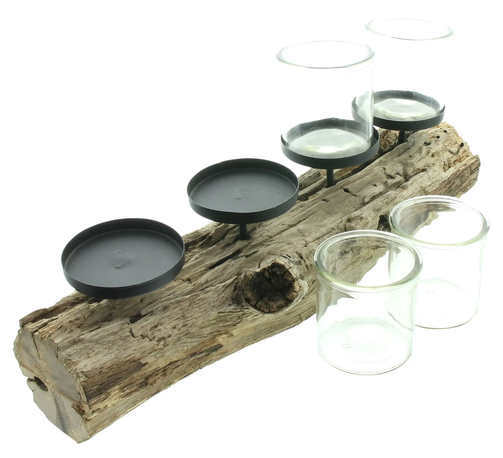 Kerzenhalter "Wood"  im Frank Flechtwaren Online Shop für Ostern kaufen