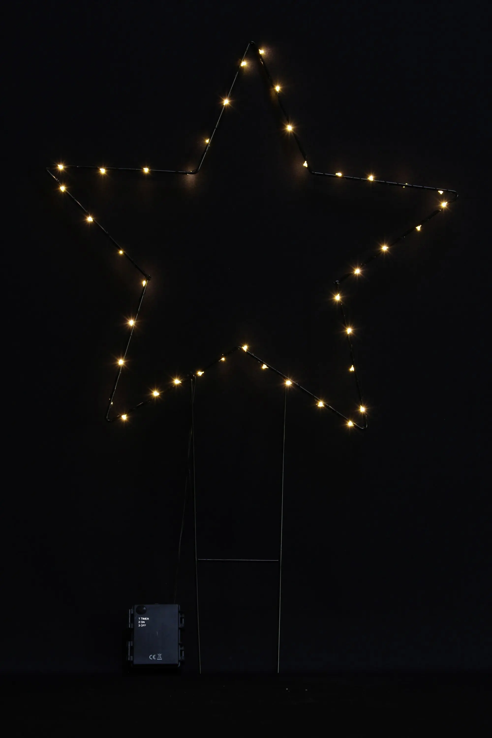 LED-Gartenstecker "Stern"  im Frank Flechtwaren Online Shop für Weihnachten kaufen