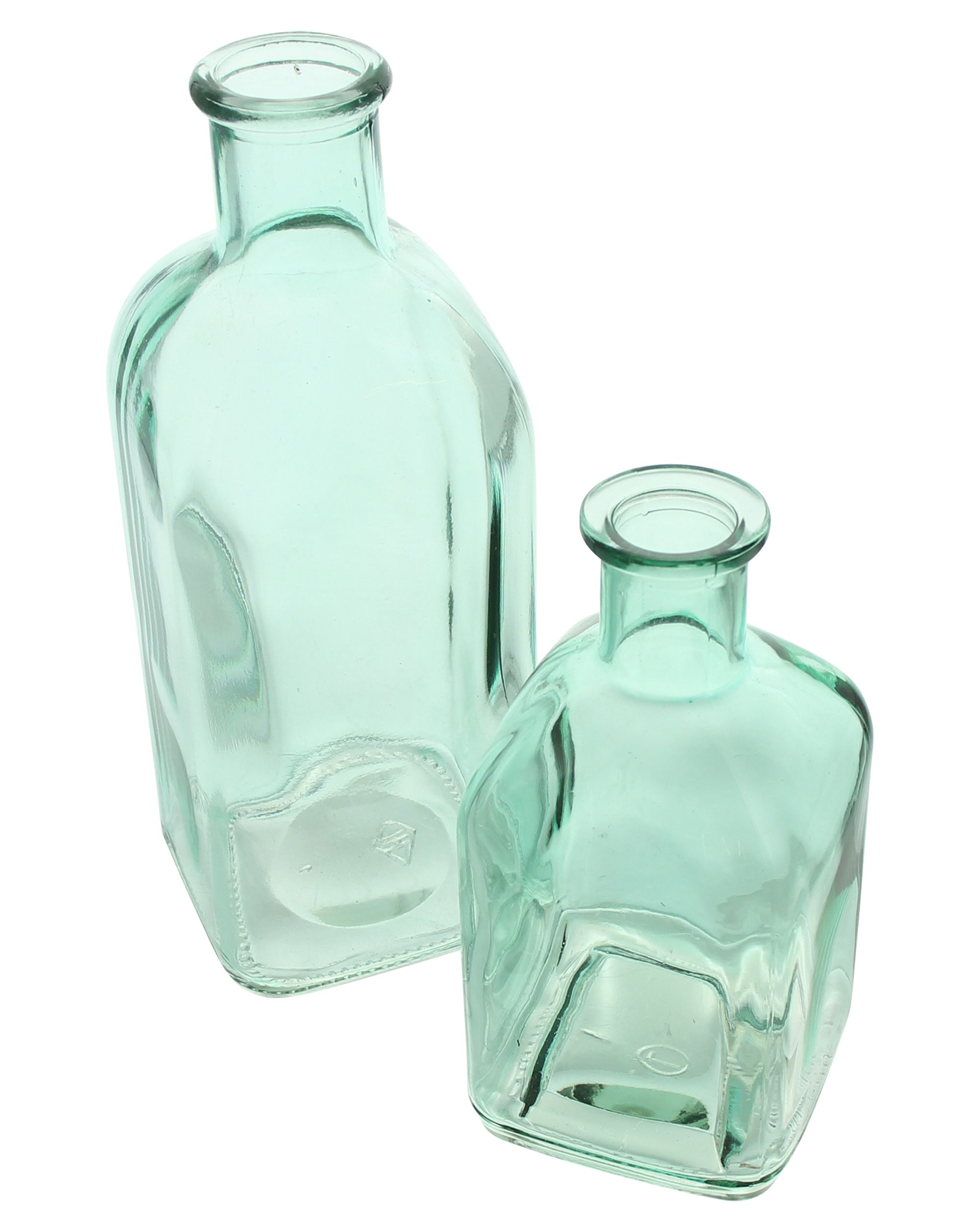 Dekovase "Aquagrün", 4er Set im Frank Flechtwaren Online Shop für Ostern kaufen Dekovase "Aquagrün", 4er Set im Frank Flechtwaren Online Shop für Ostern kaufen