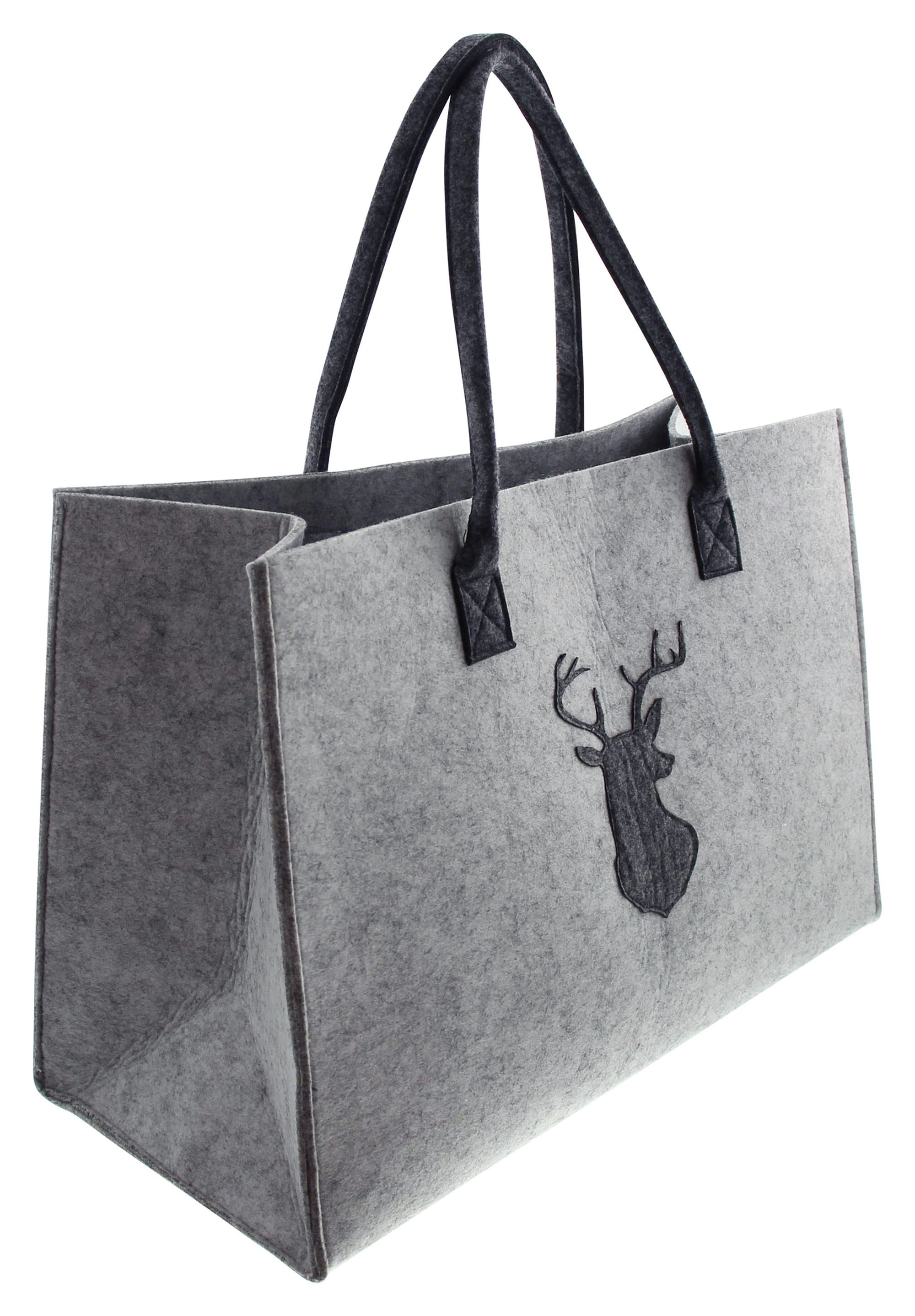 Acheter Sac en feutrine "cerf" dans la boutique en ligne de Frank Flechtwaren pour Automne Acheter Sac en feutrine "cerf" dans la boutique en ligne de Frank Flechtwaren pour Automne