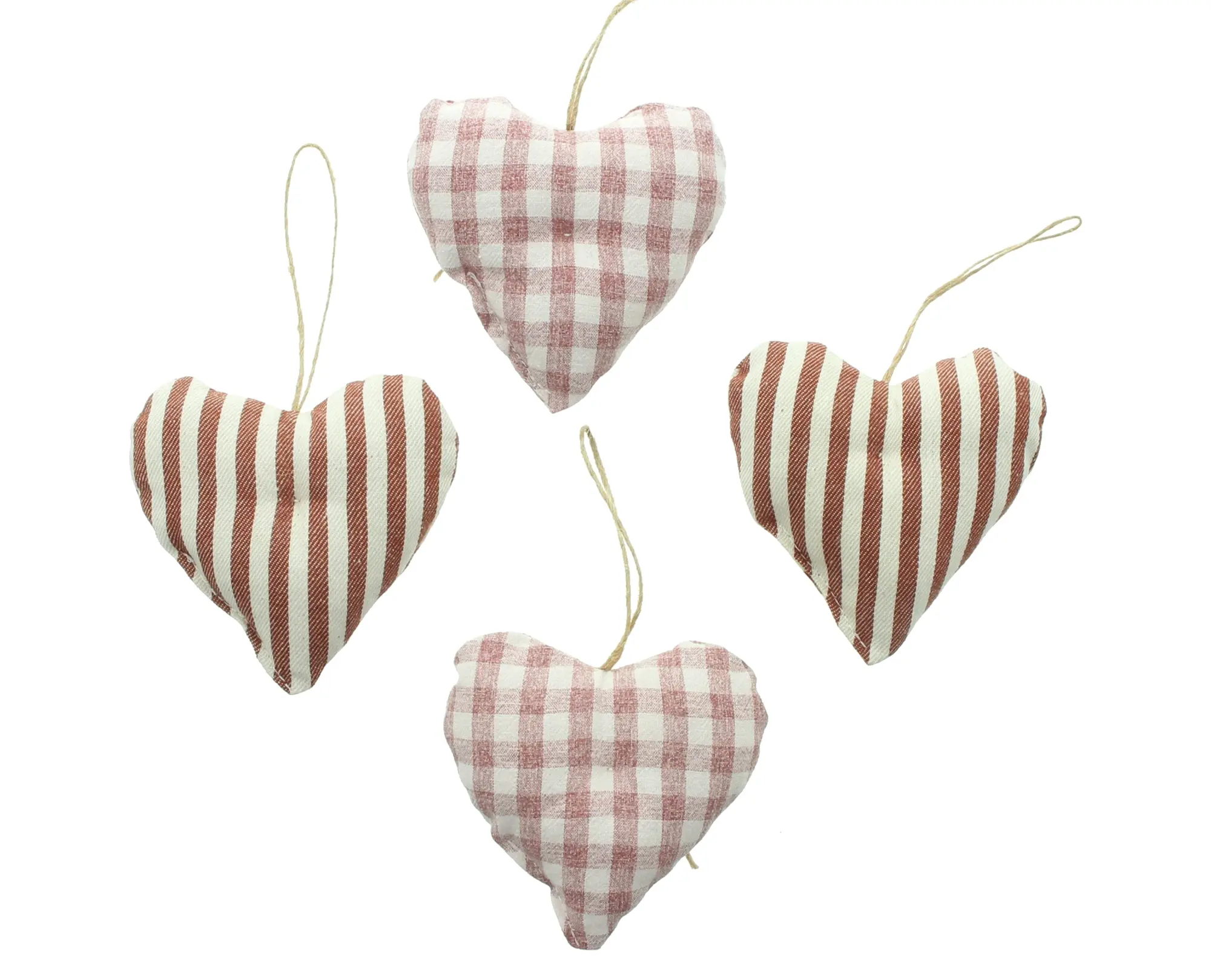 Hänger "Knopfherzchen", 4er Set  im Frank Flechtwaren Online Shop für Gerade eingetroffen kaufen