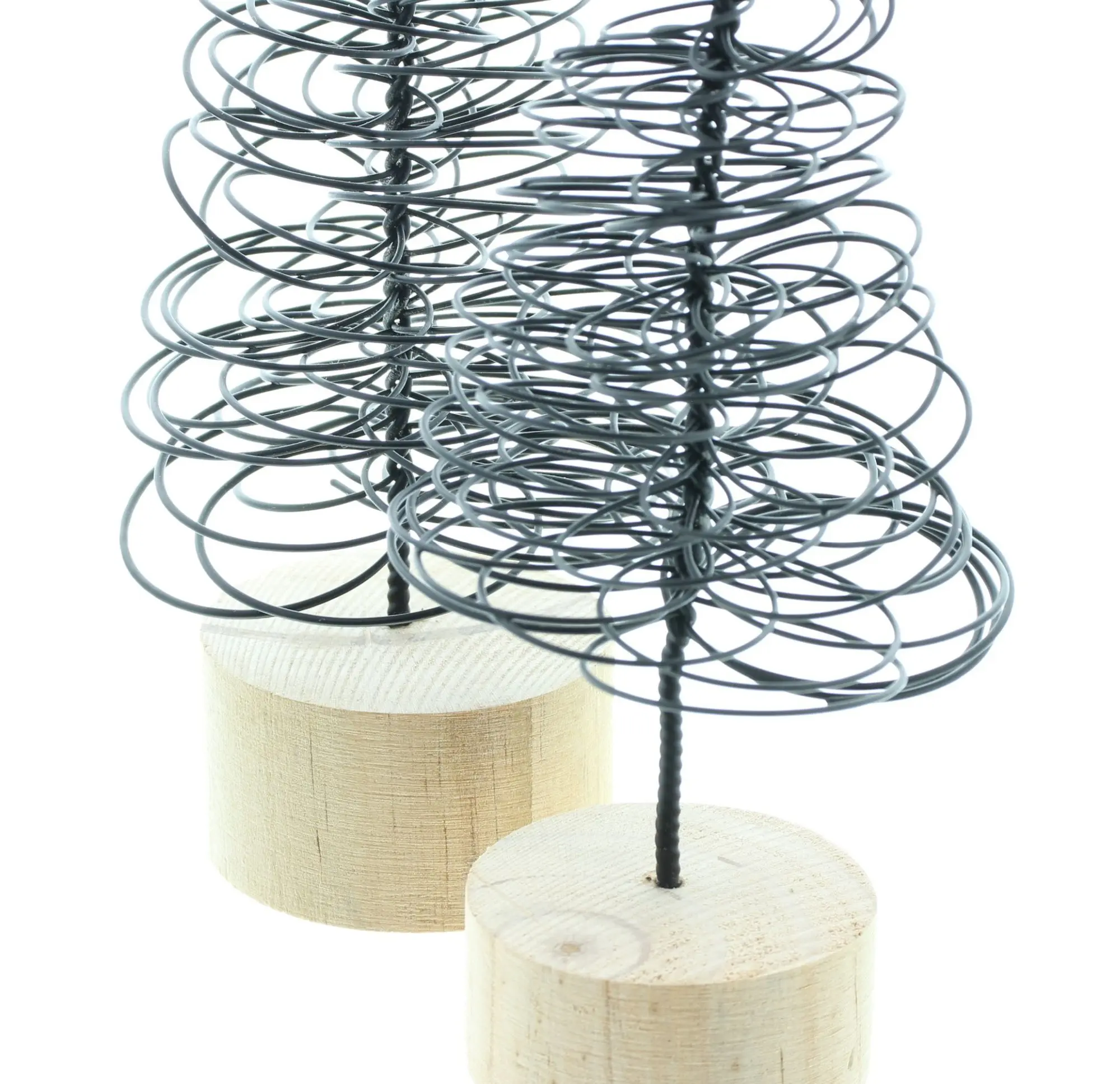Weihnachtsdeko "Spiral-Tanne", 2er Set  im Frank Flechtwaren Online Shop für Tannenbäume kaufen