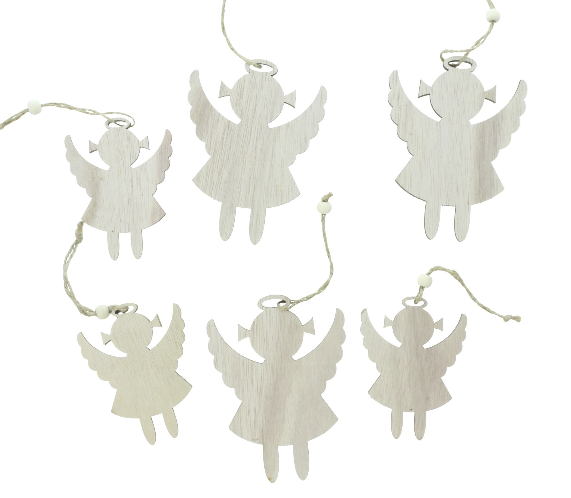 Hänger "Engel", 6er Set im Frank Flechtwaren Online Shop für Weihnachten kaufen Hänger "Engel", 6er Set im Frank Flechtwaren Online Shop für Weihnachten kaufen