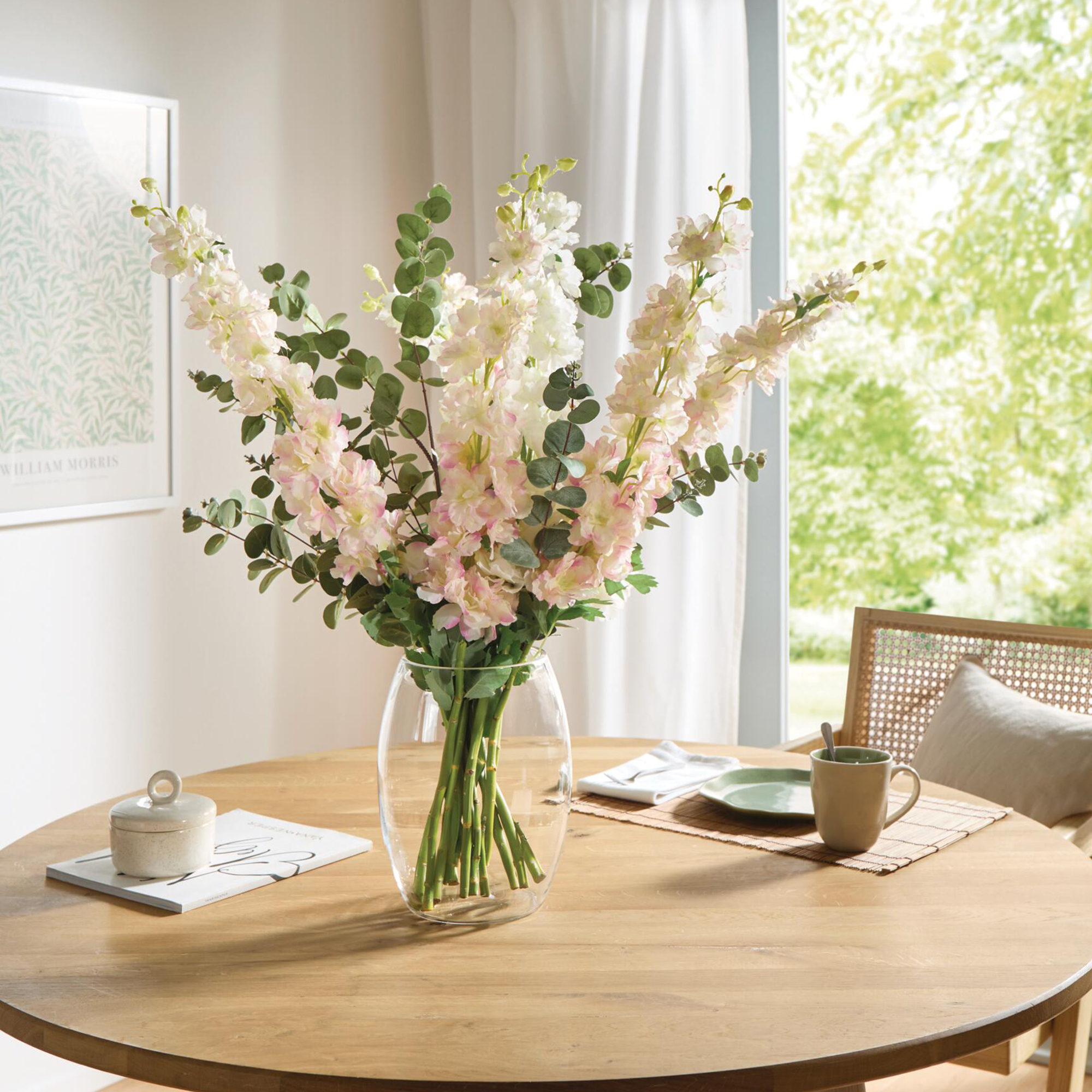 Kunstblume "Feldrittersporn", 2er Set  im Frank Flechtwaren Online Shop kaufen