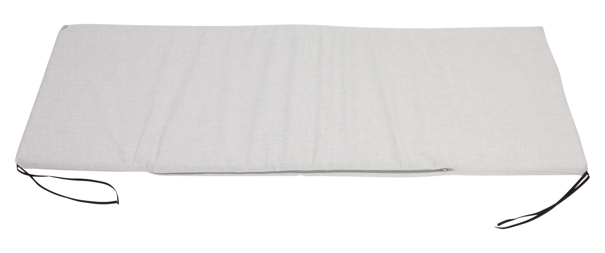 Bankauflage "Modern", grau im Frank Flechtwaren Online Shop für Sitzkissen kaufen Bankauflage "Modern", grau im Frank Flechtwaren Online Shop für Sitzkissen kaufen