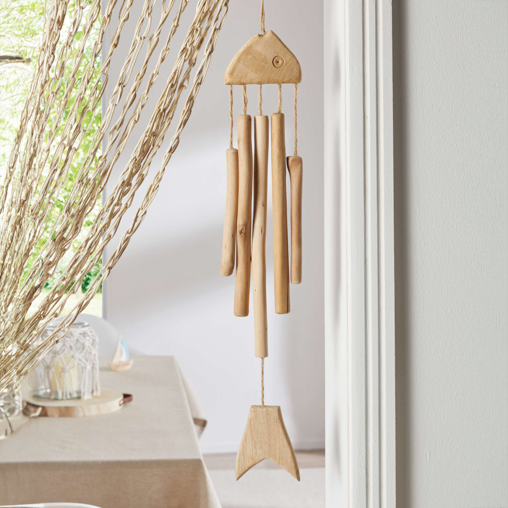 Windspiel "Fisch"  im Frank Flechtwaren Online Shop kaufen