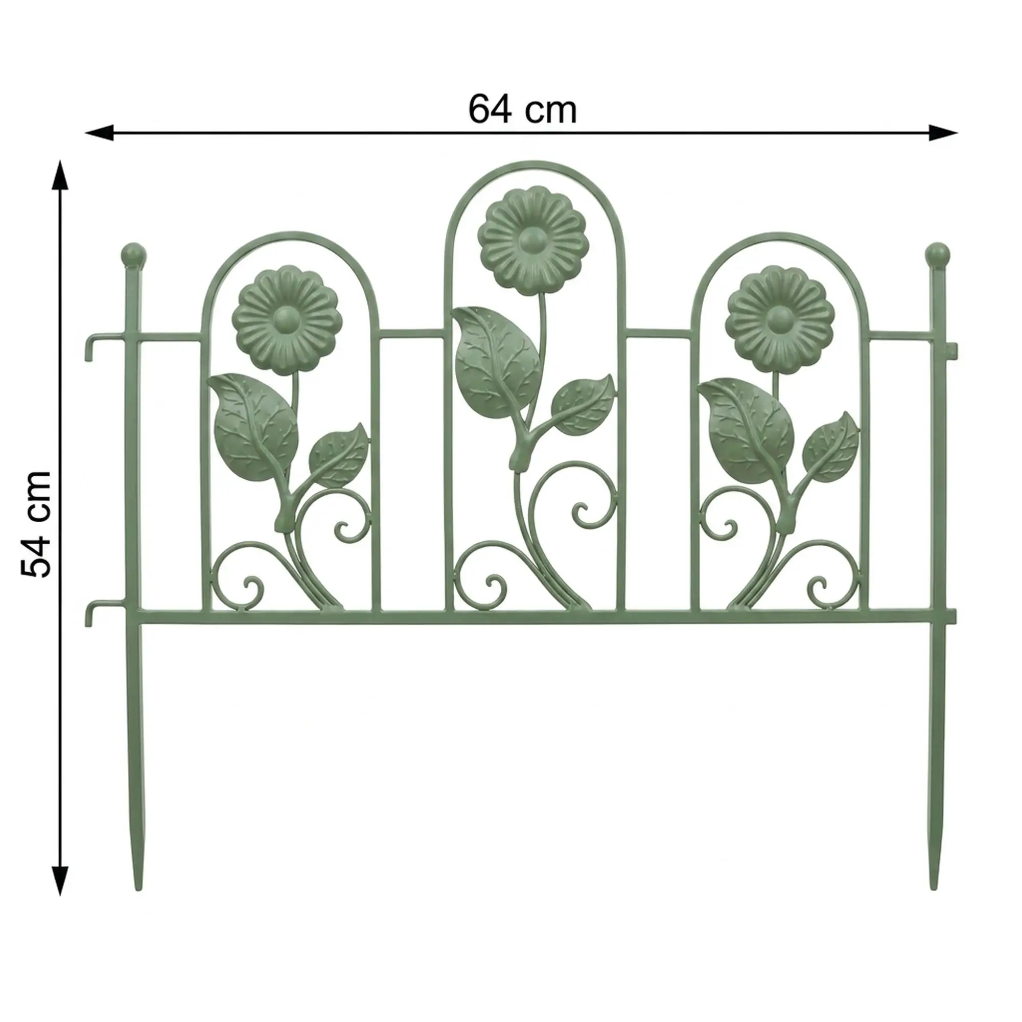 Rankgitter "Blumen", erweiterbar  im Frank Flechtwaren Online Shop für Ab ins Beet kaufen