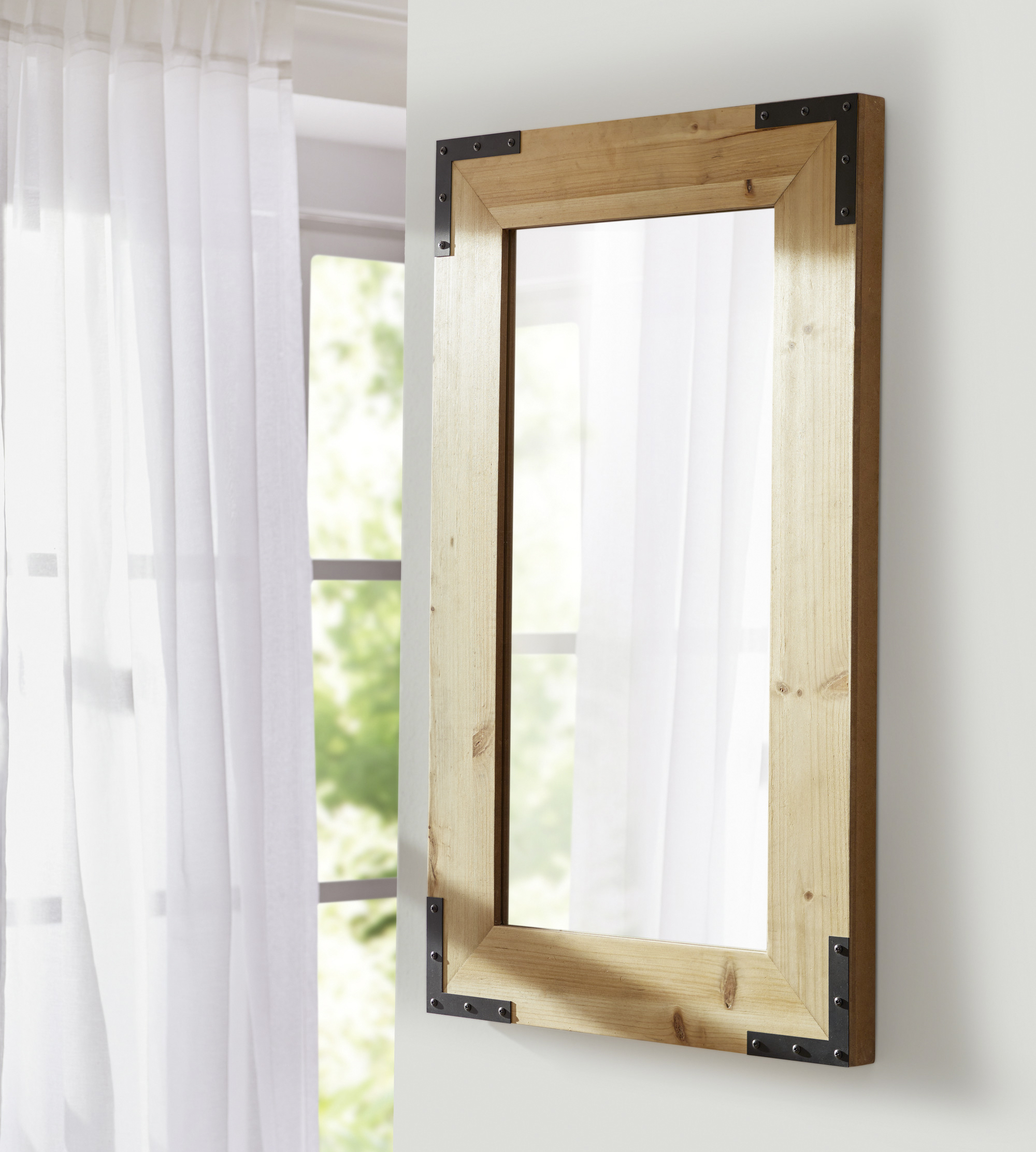 Acheter Miroir "Wood"  dans la boutique en ligne de Frank Flechtwaren