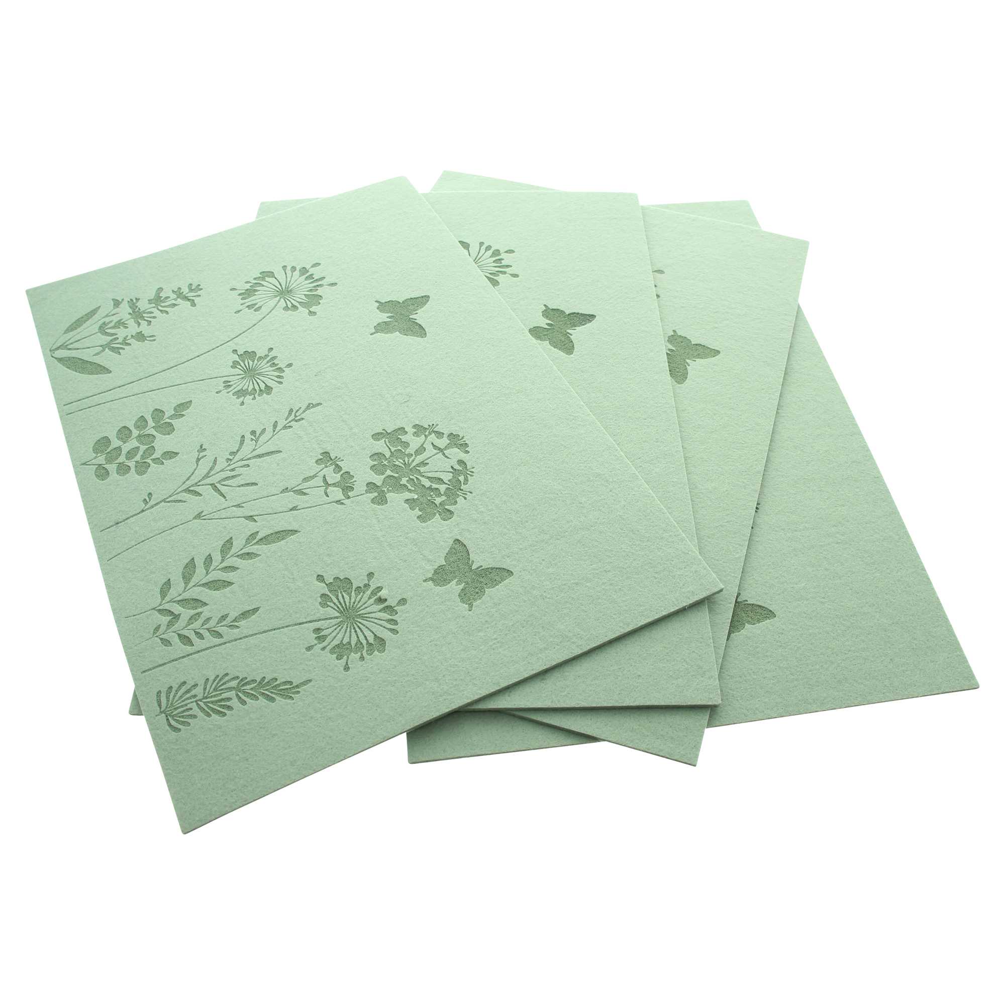 Platzmatte "Blumenwiese", 4er Set im Frank Flechtwaren Online Shop für Tischsets kaufen Platzmatte "Blumenwiese", 4er Set im Frank Flechtwaren Online Shop für Tischsets kaufen