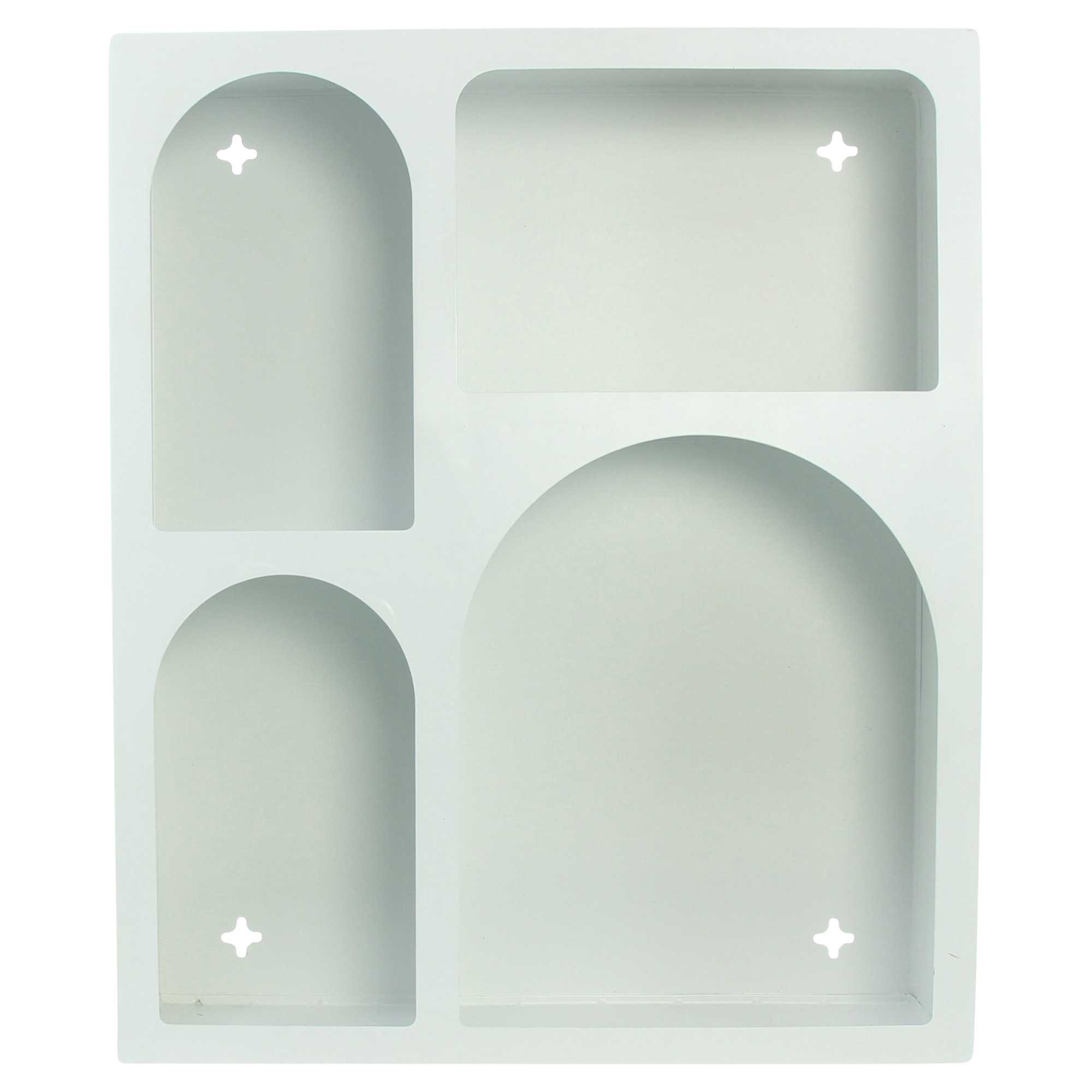 Wandregal "Classic White" im Frank Flechtwaren Online Shop für Urlaubsfeeling kaufen Wandregal "Classic White" im Frank Flechtwaren Online Shop für Urlaubsfeeling kaufen