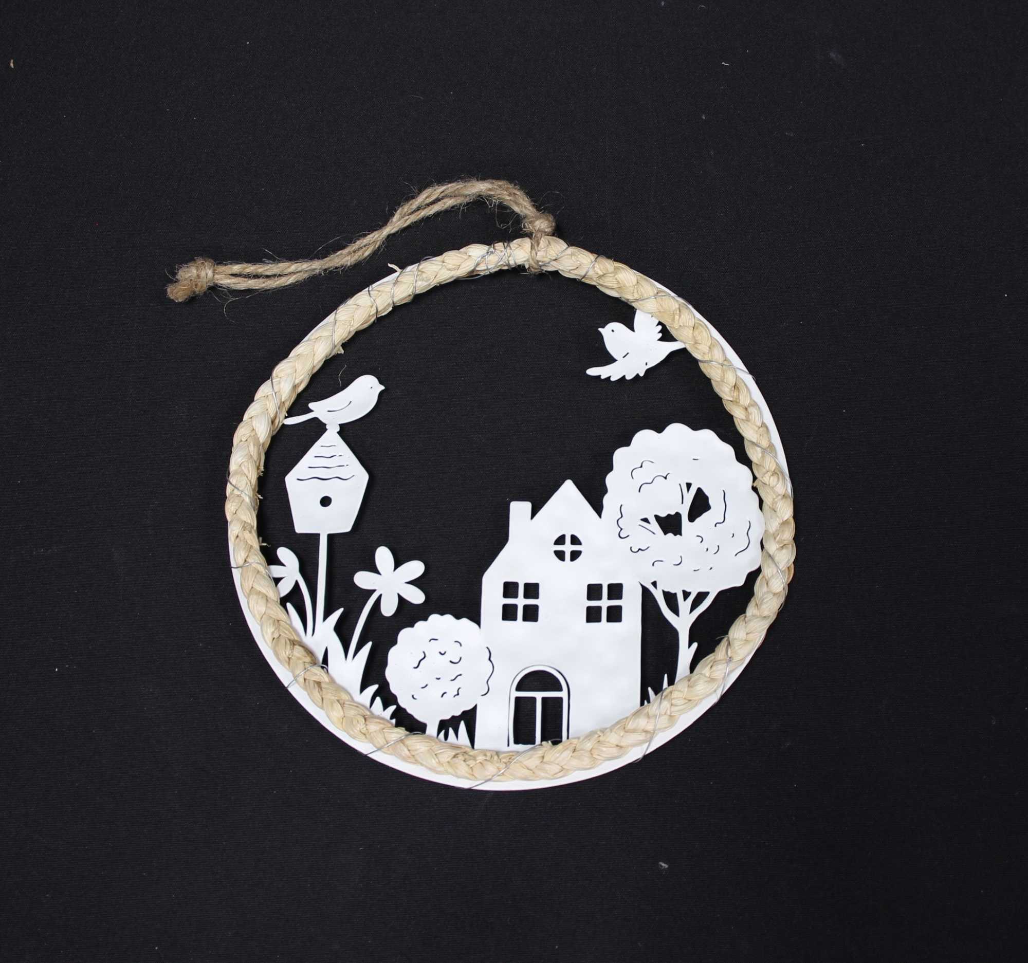 Hänger "Haus mit Garten" im Frank Flechtwaren Online Shop für Ostern kaufen Hänger "Haus mit Garten" im Frank Flechtwaren Online Shop für Ostern kaufen