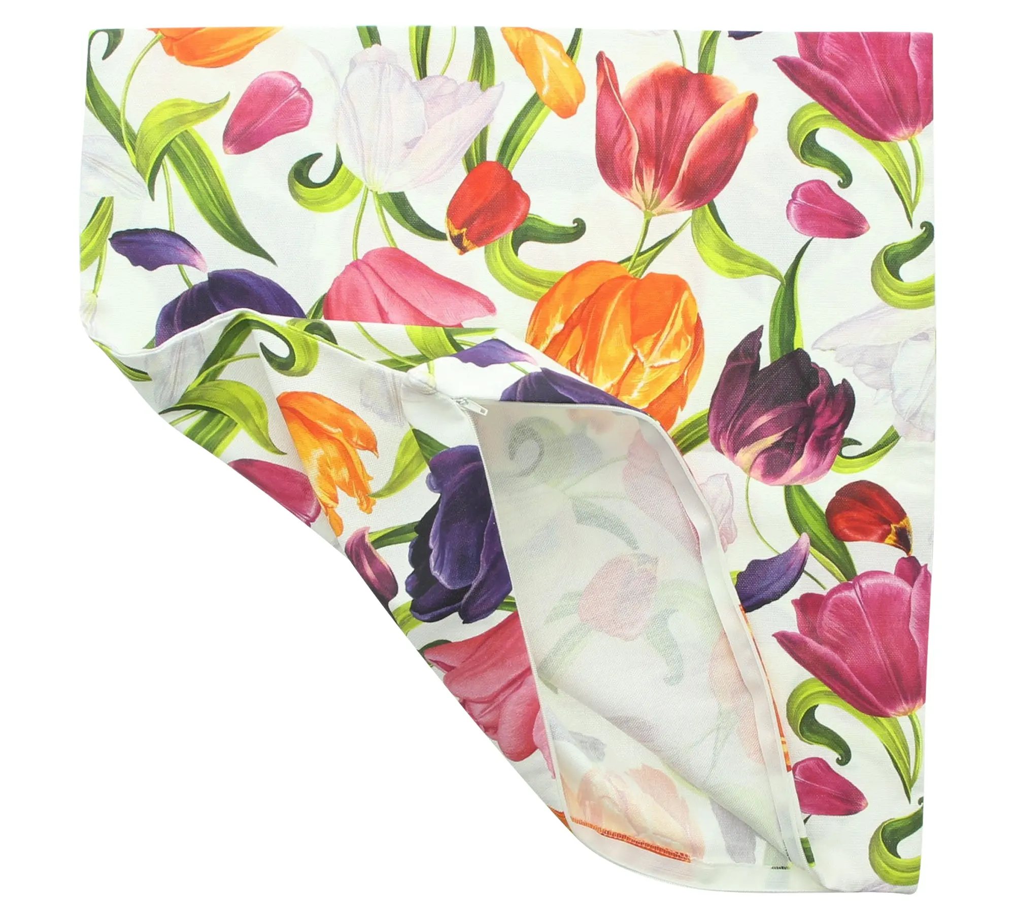 Kissenhülle "Tulpenrausch"  im Frank Flechtwaren Online Shop für Kissenhüllen kaufen