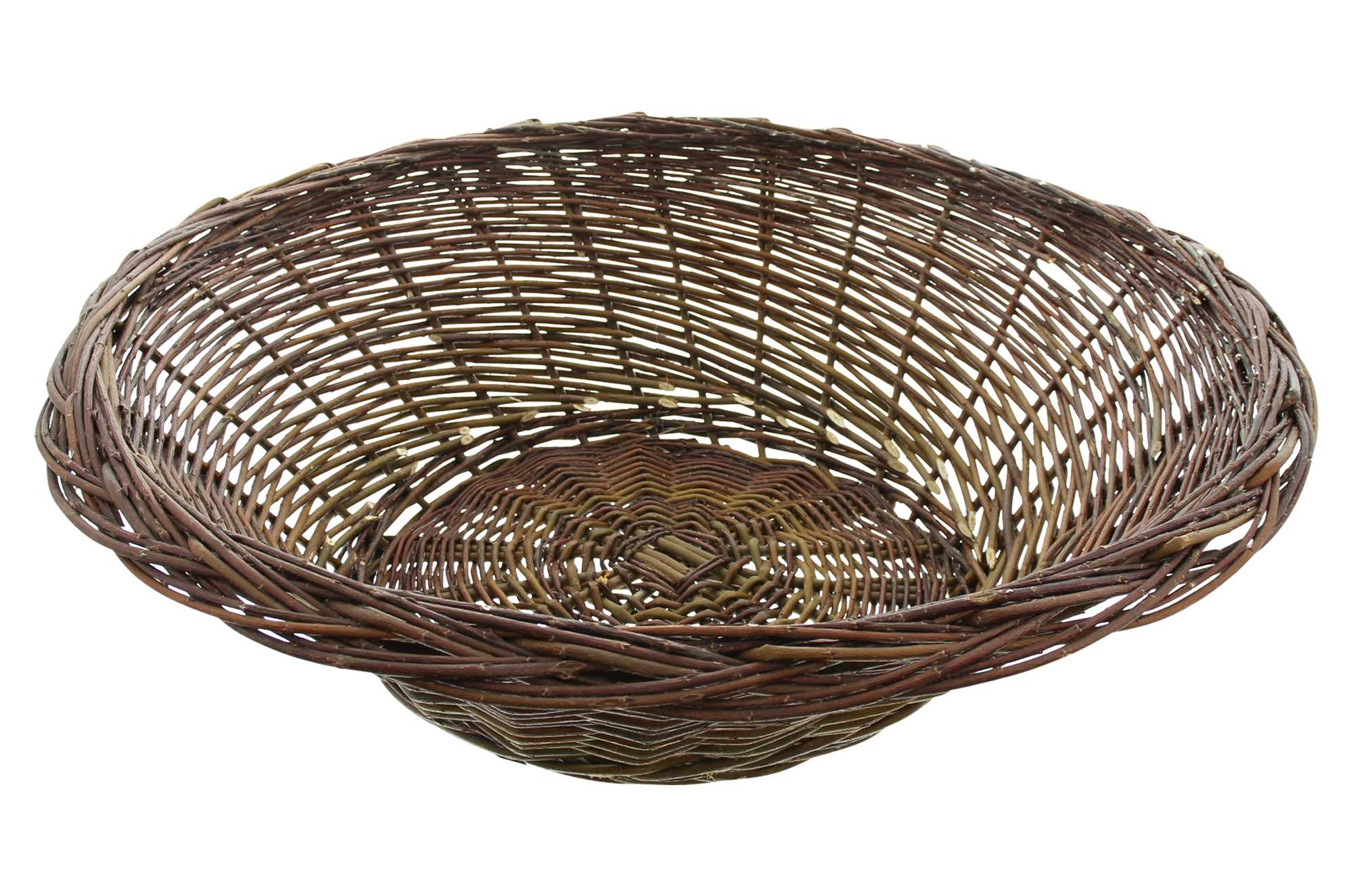 Auslagekorb "Naturweide", rund im Frank Flechtwaren Online Shop für Ladendeko kaufen Auslagekorb "Naturweide", rund im Frank Flechtwaren Online Shop für Ladendeko kaufen