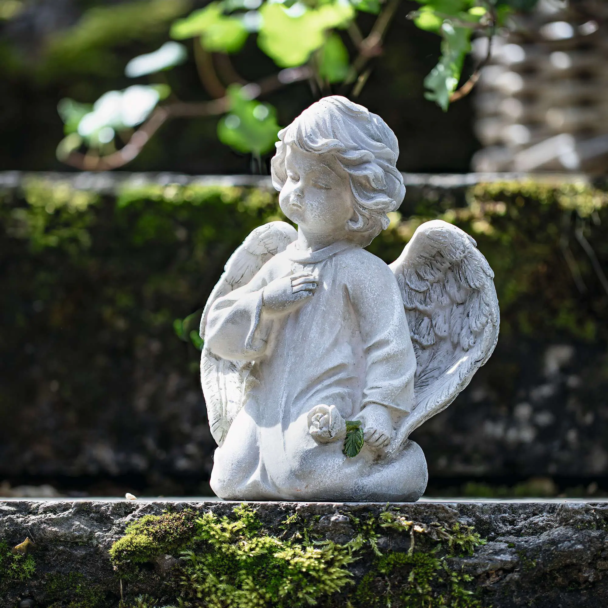 Engel "Rose"  im Frank Flechtwaren Online Shop kaufen