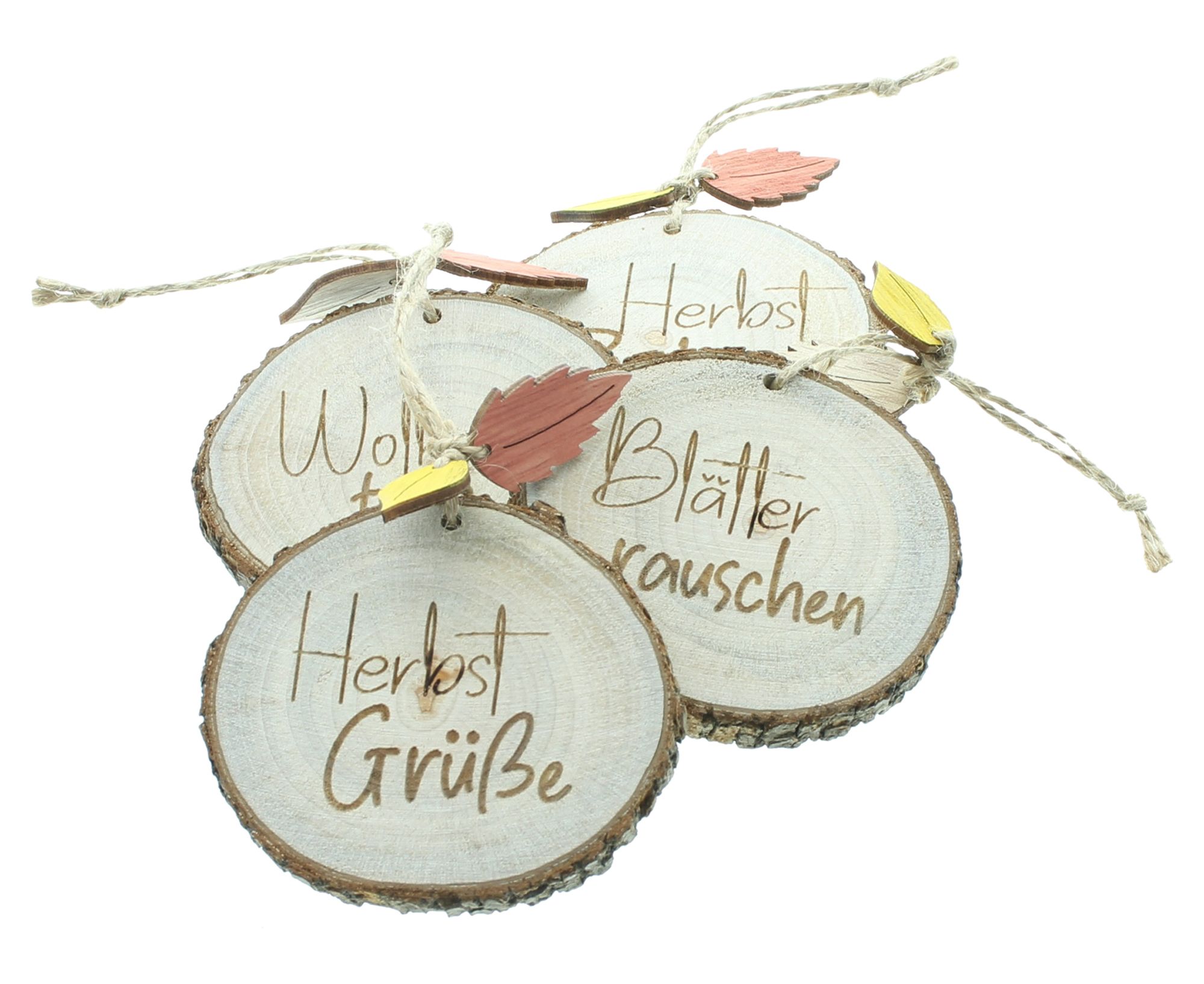 Hänger "Herbstgrüße", 4er Set im Frank Flechtwaren Online Shop für Herbst kaufen Hänger "Herbstgrüße", 4er Set im Frank Flechtwaren Online Shop für Herbst kaufen