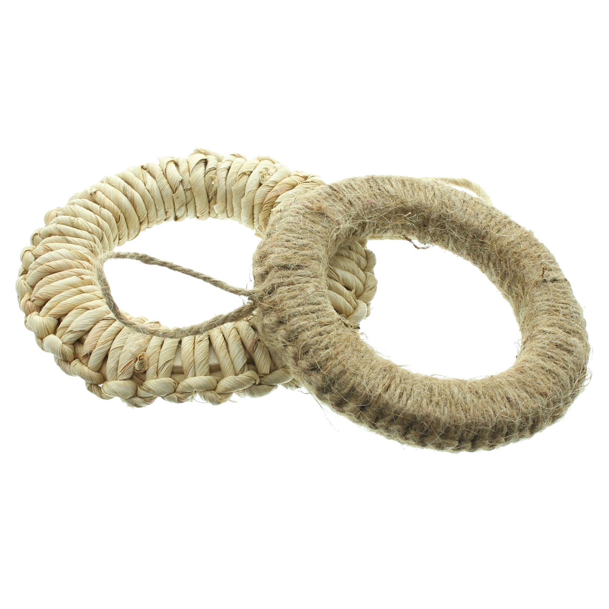 Hänger "Natur", 2er Set  im Frank Flechtwaren Online Shop für DIY - Zubehör kaufen
