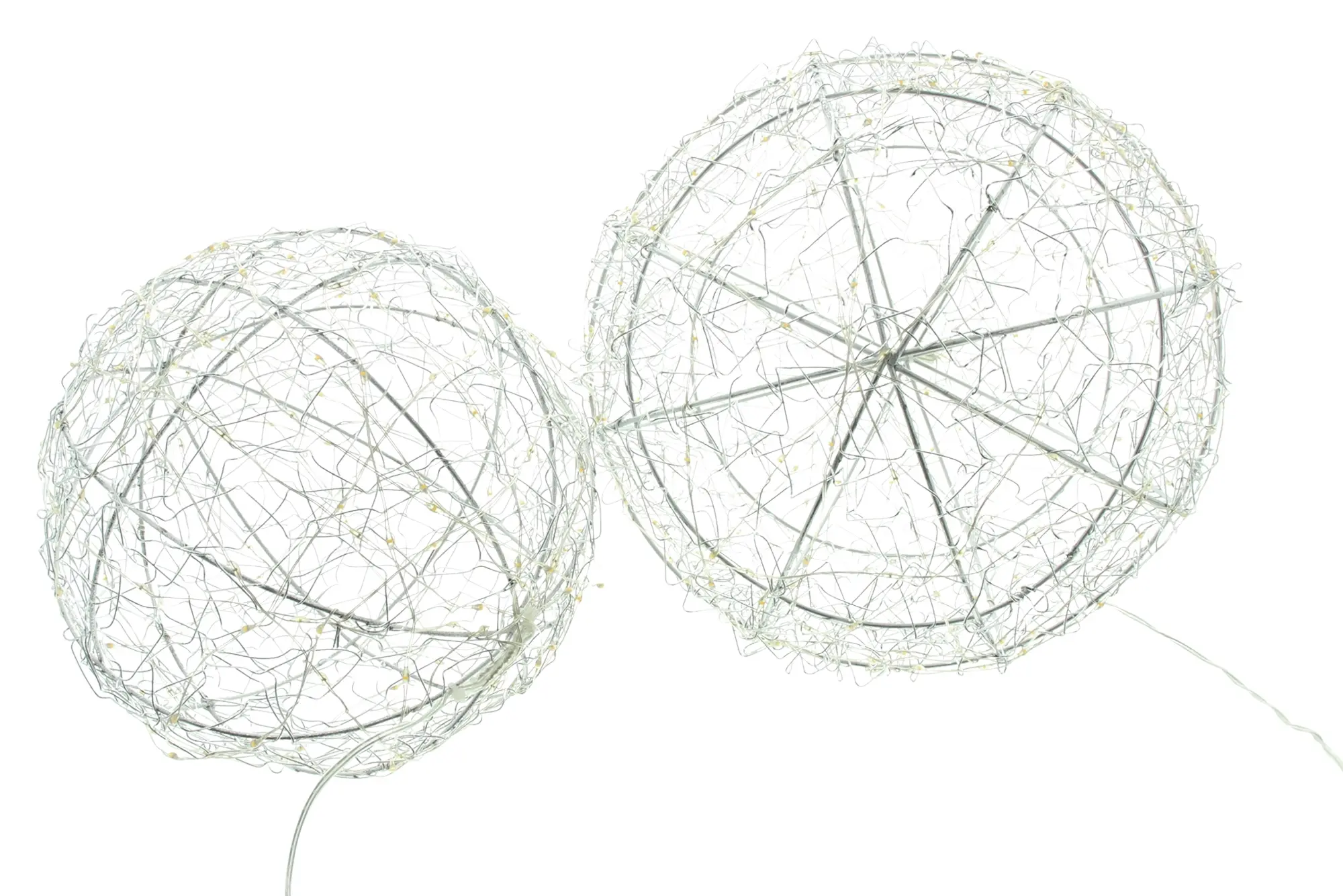 LED-Kugel "Glow", 2er Set  im Frank Flechtwaren Online Shop für Gerade eingetroffen kaufen