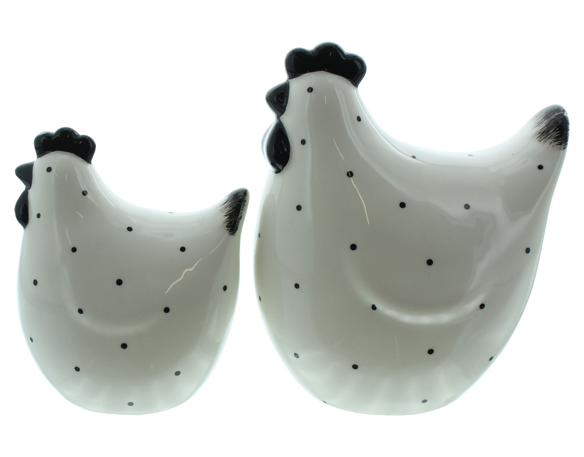 Huhn "Gepunktet", 2er Set im Frank Flechtwaren Online Shop für Ostern kaufen Huhn "Gepunktet", 2er Set im Frank Flechtwaren Online Shop für Ostern kaufen