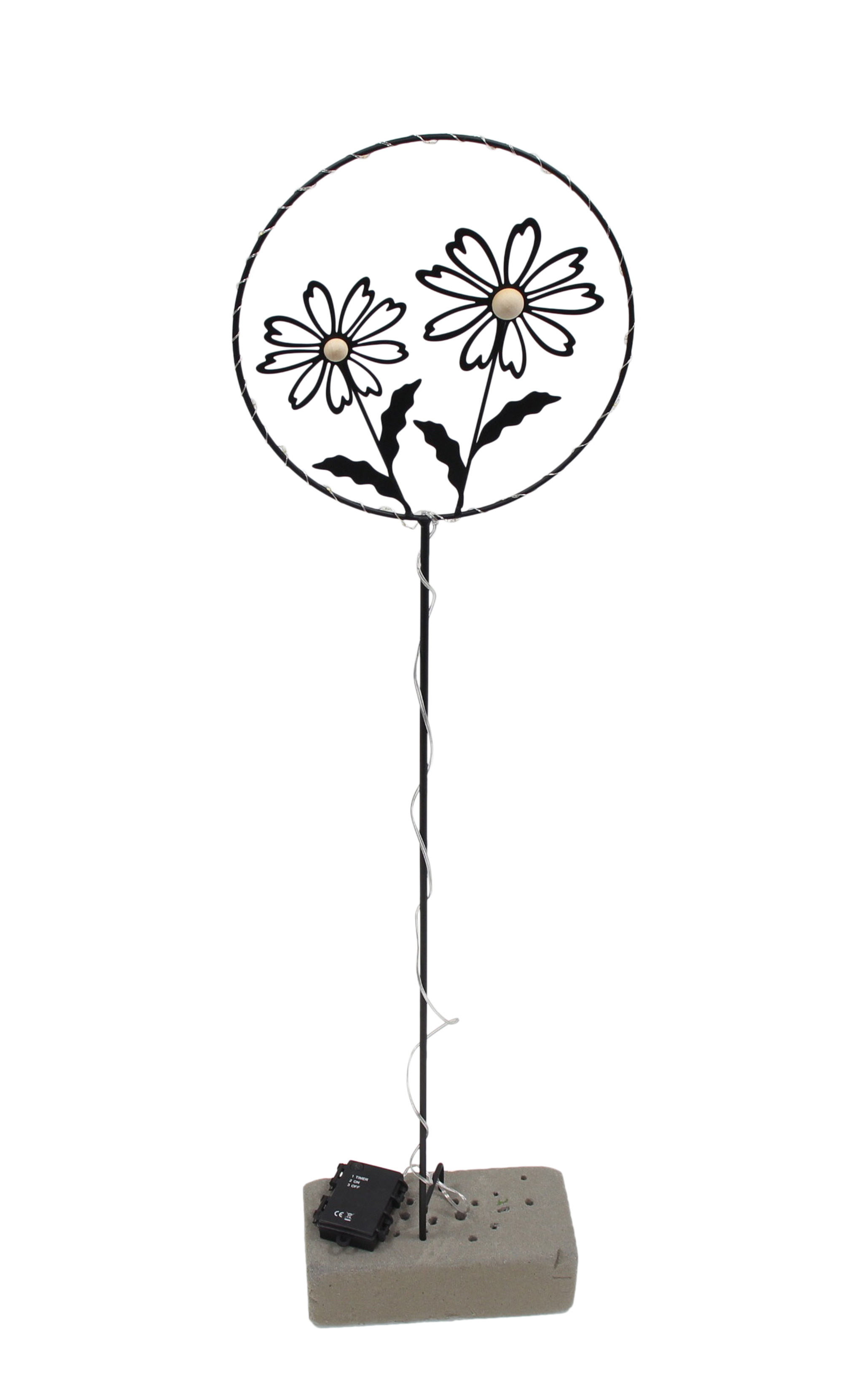 LED-Gartenstecker "Blumen"  im Frank Flechtwaren Online Shop für Gerade eingetroffen kaufen