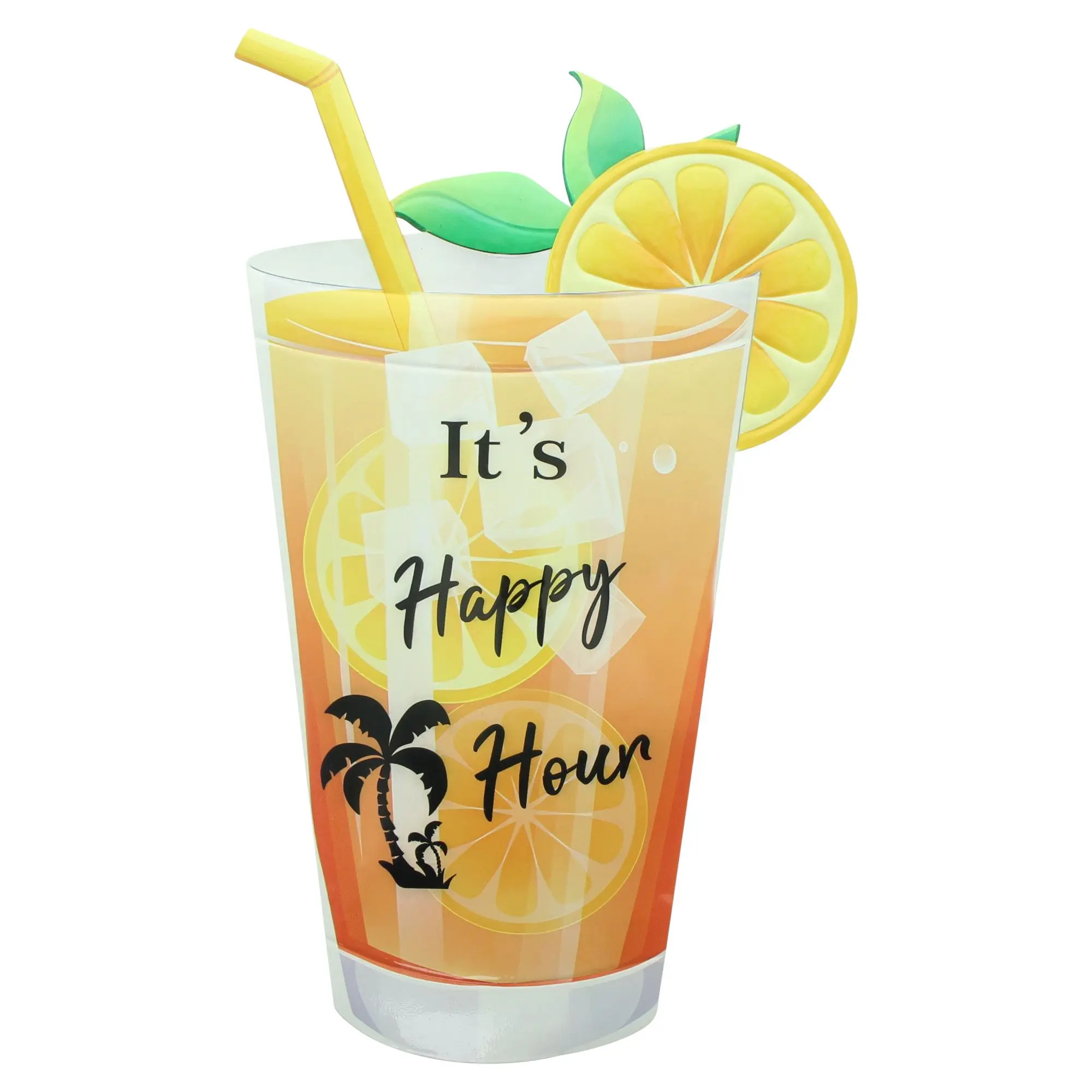 Wanddeko "Happy Hour"  im Frank Flechtwaren Online Shop für Strandbar-Feeling kaufen