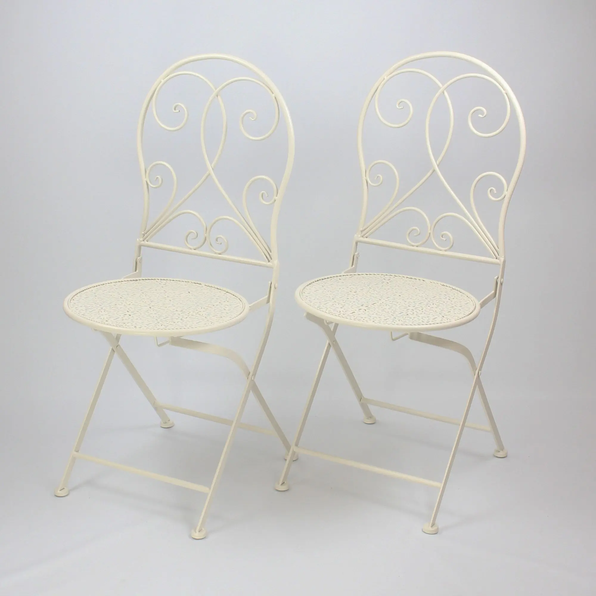 Bistro-Set "White Romance", 3tlg.  im Frank Flechtwaren Online Shop für Balkonien kaufen
