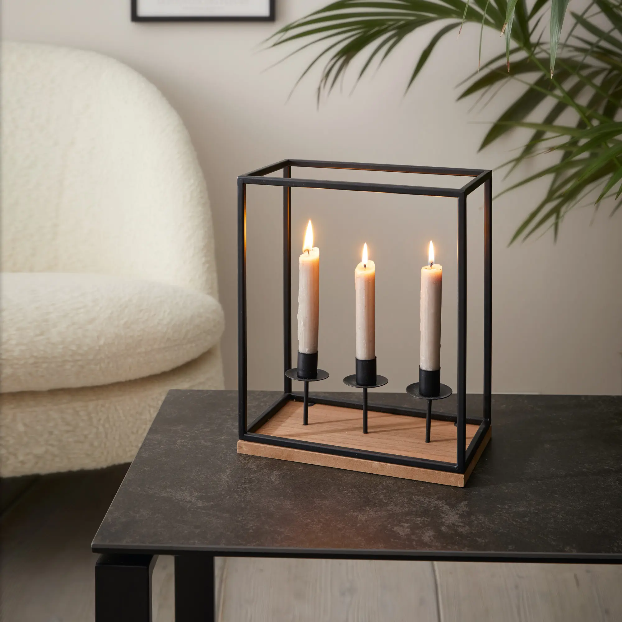Kerzenhalter "Square"  im Frank Flechtwaren Online Shop kaufen