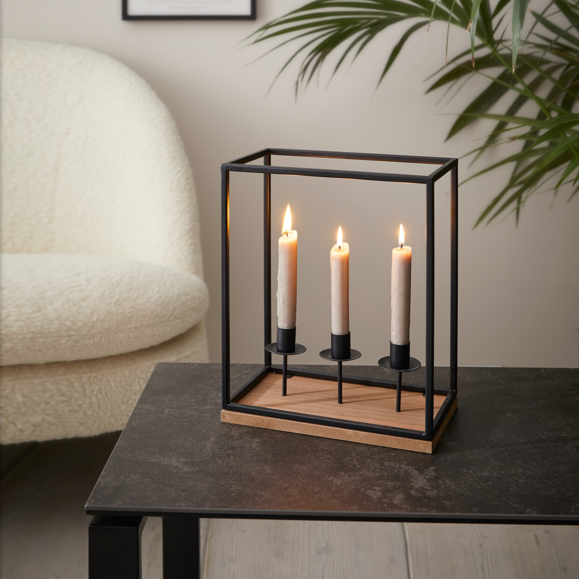 Kerzenhalter "Square"  im Frank Flechtwaren Online Shop kaufen
