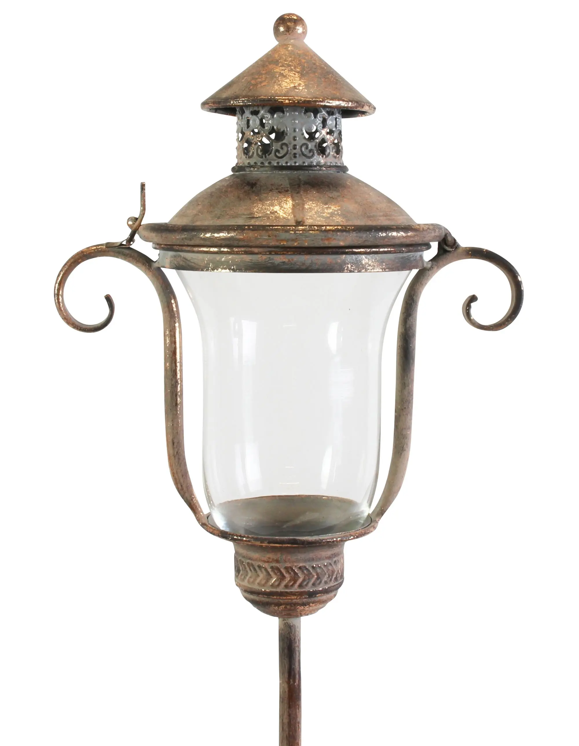 Stablaterne "Shabby-Grey"  im Frank Flechtwaren Online Shop für Gartenstecker kaufen