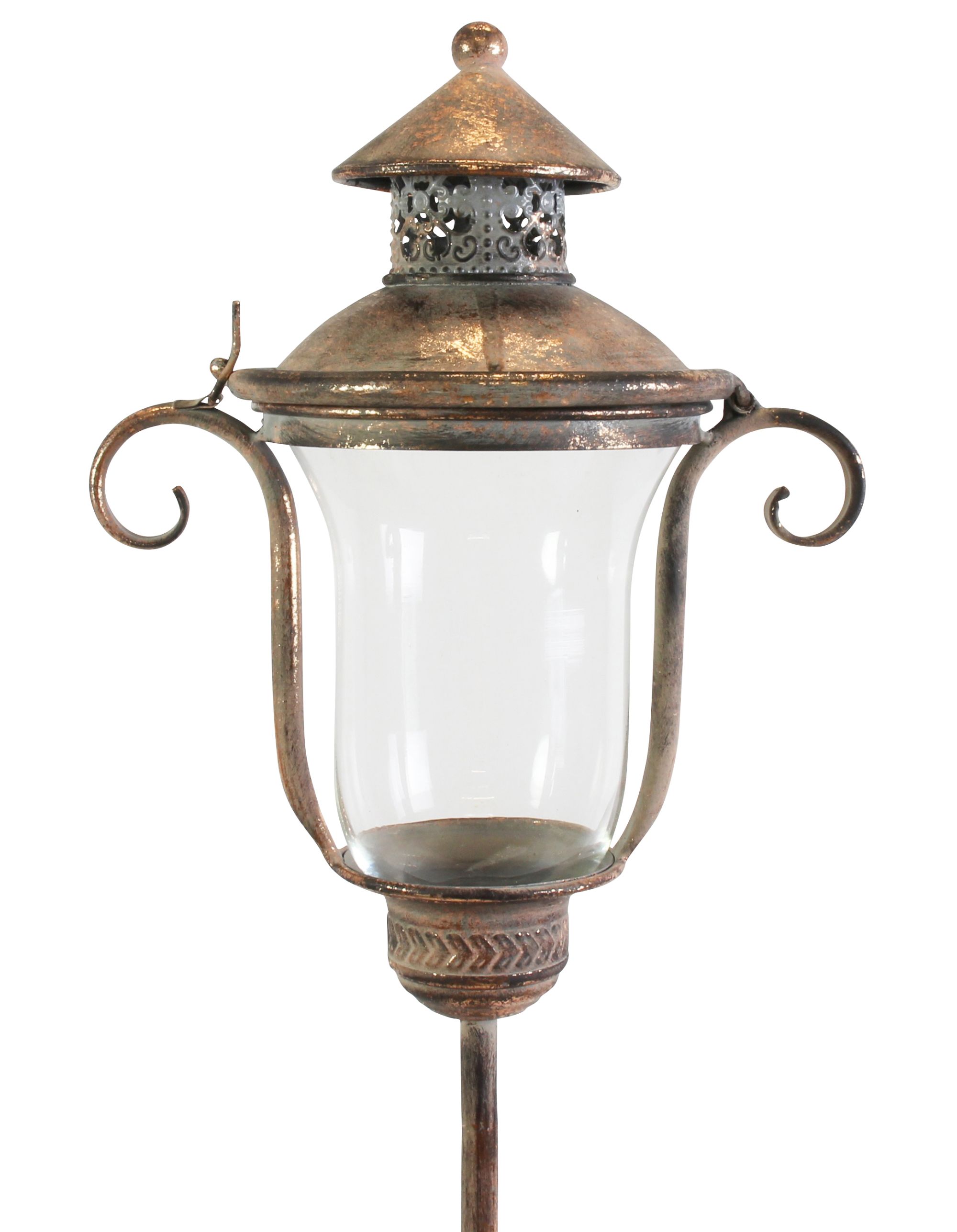 Stablaterne "Shabby-Grey" im Frank Flechtwaren Online Shop für Gartenstecker kaufen Stablaterne "Shabby-Grey" im Frank Flechtwaren Online Shop für Gartenstecker kaufen