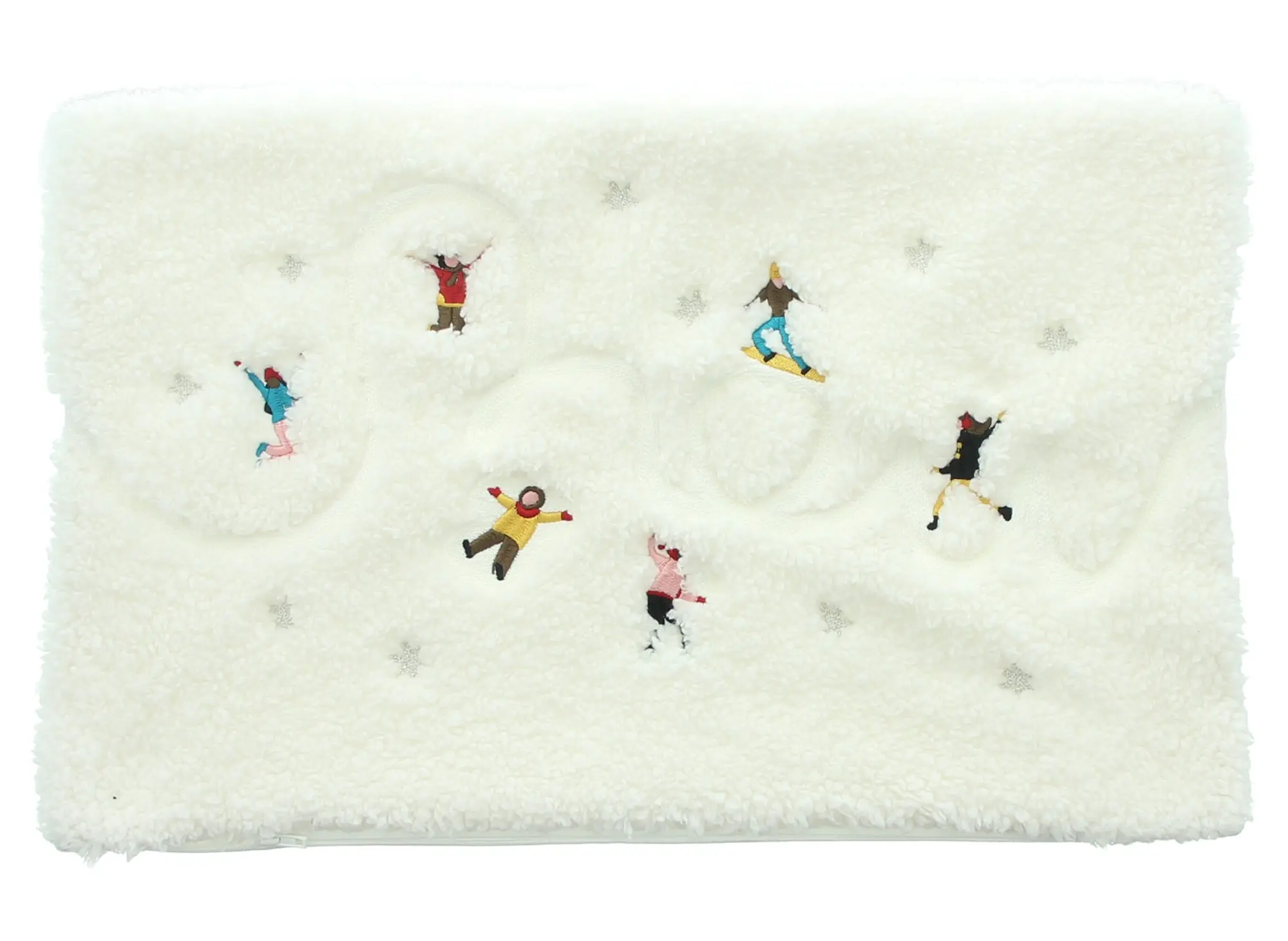 Kissenhülle "Schneespaß"  im Frank Flechtwaren Online Shop für Kissen &amp; Kissenhüllen kaufen