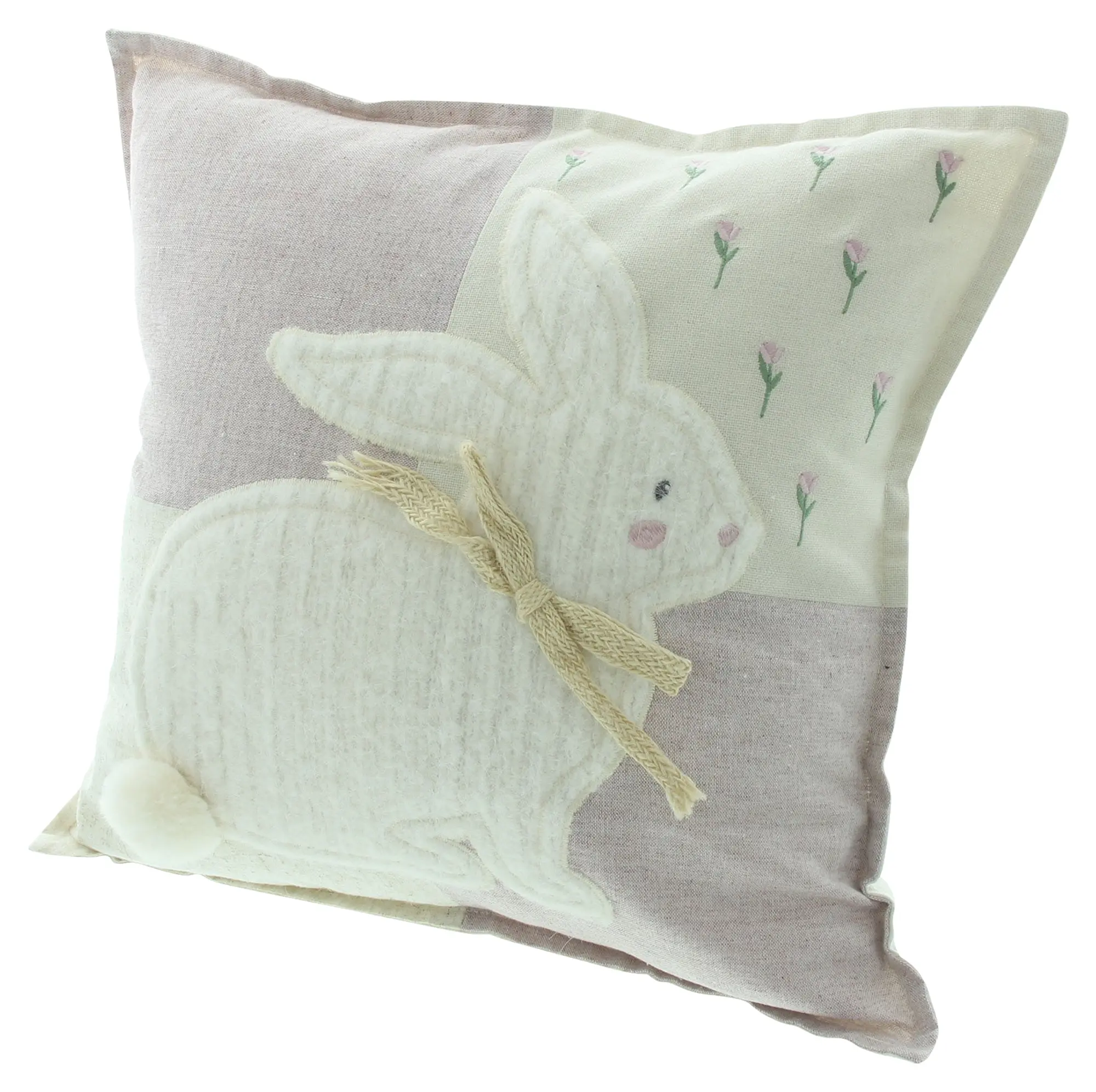 Deko-Kissenhülle "Kuschelhase"  im Frank Flechtwaren Online Shop für Österliche Kissen &amp; Kissenhüllen kaufen